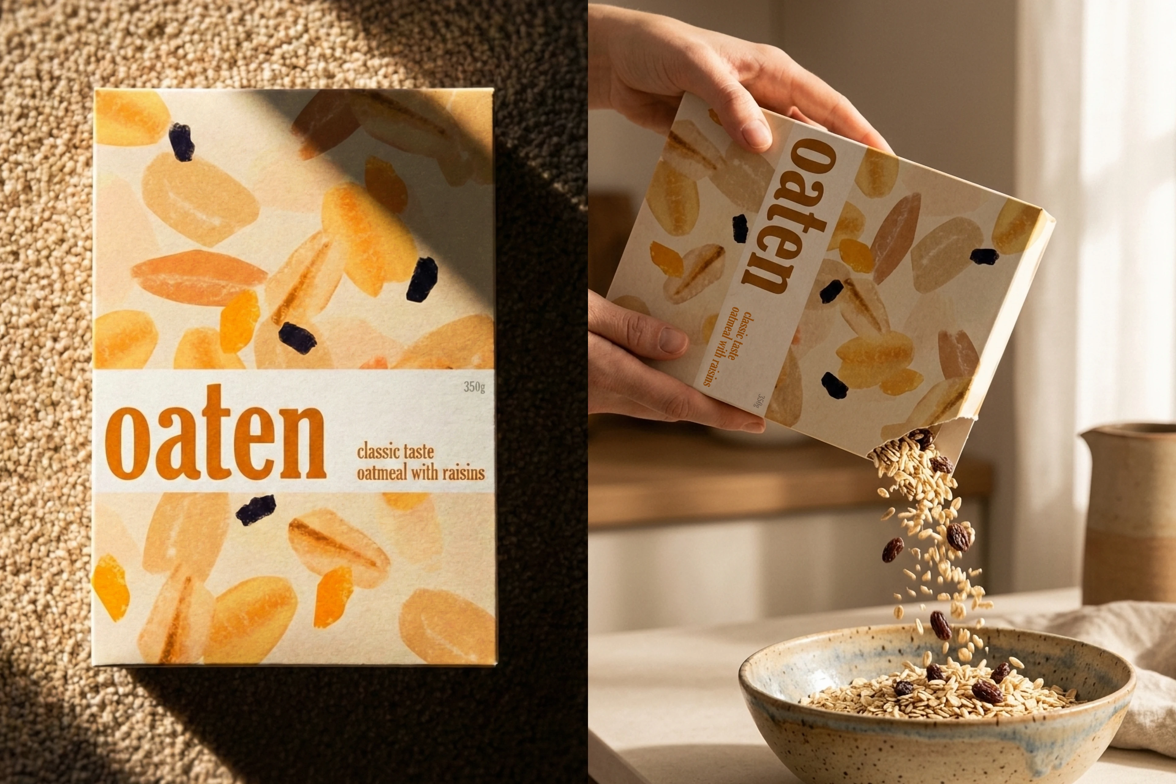 Packaging design ”OATEN” — Изображение №3 — Брендинг, Иллюстрация на Dprofile