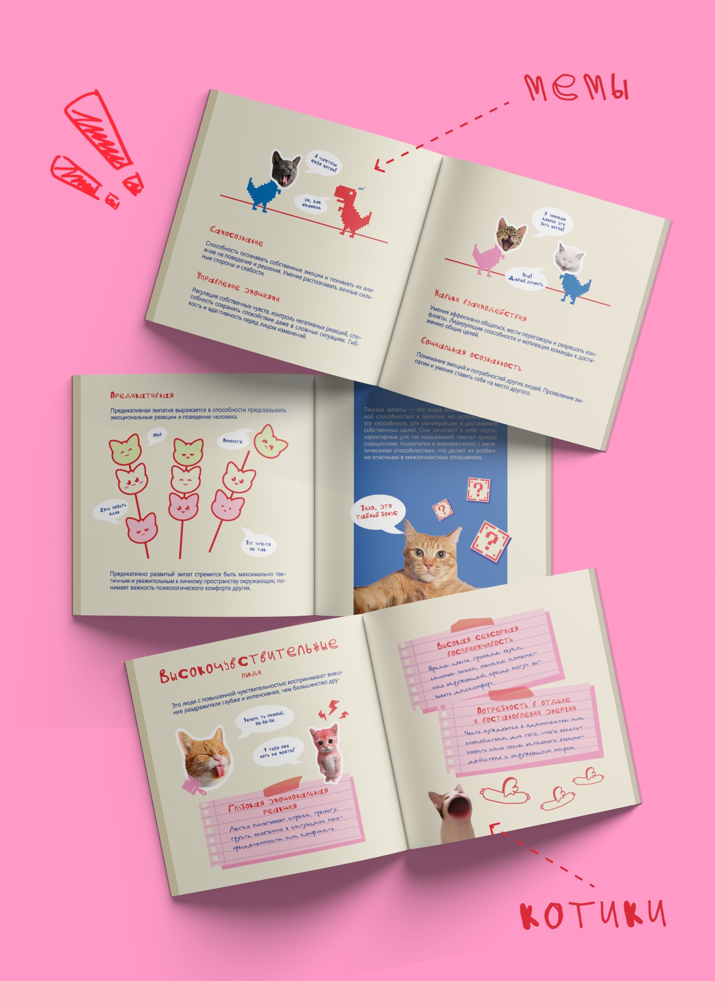 Брошюра "Эмпатия и эмоциональный интеллект" интеллект — Изображение №10 — Графика на Dprofile