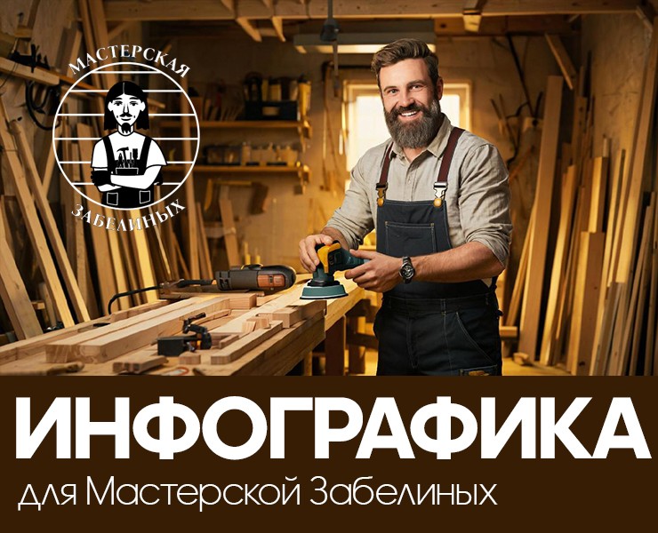 Инфографика| Мастерская Забелиных на Dprofile