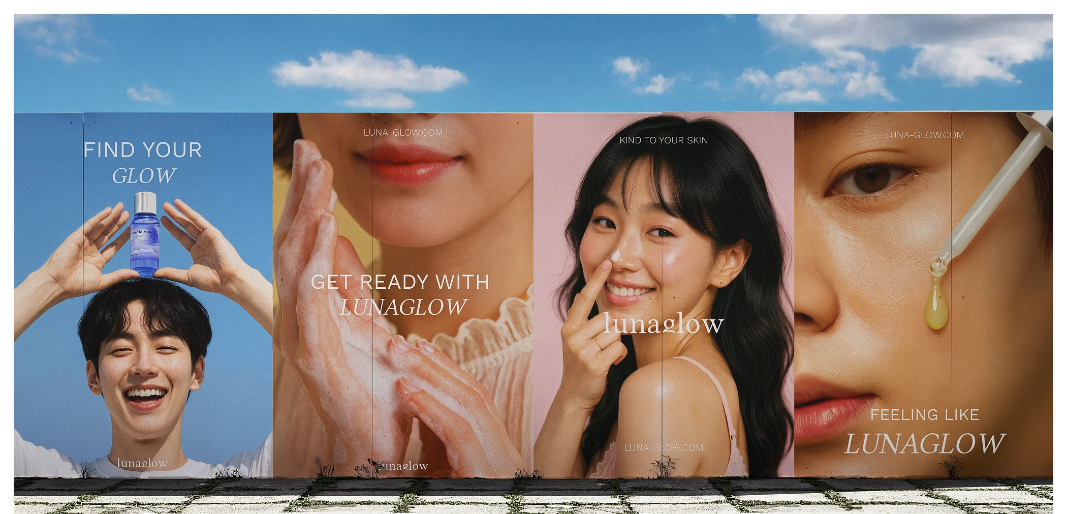 LunaGlow |Бренд уходовой косметики — Изображение №6 — Брендинг, Иллюстрация на Dprofile