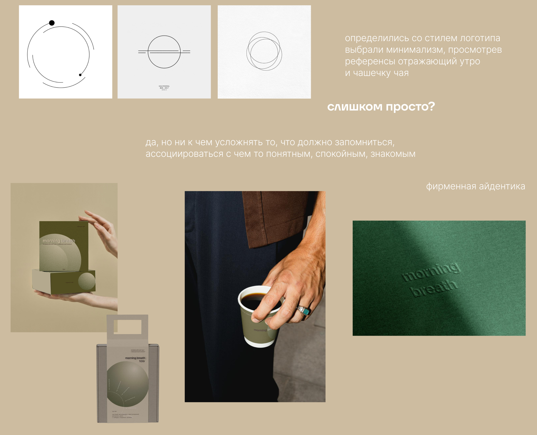 логотип и фирменный стиль для бренда чая — Брендинг на Dprofile