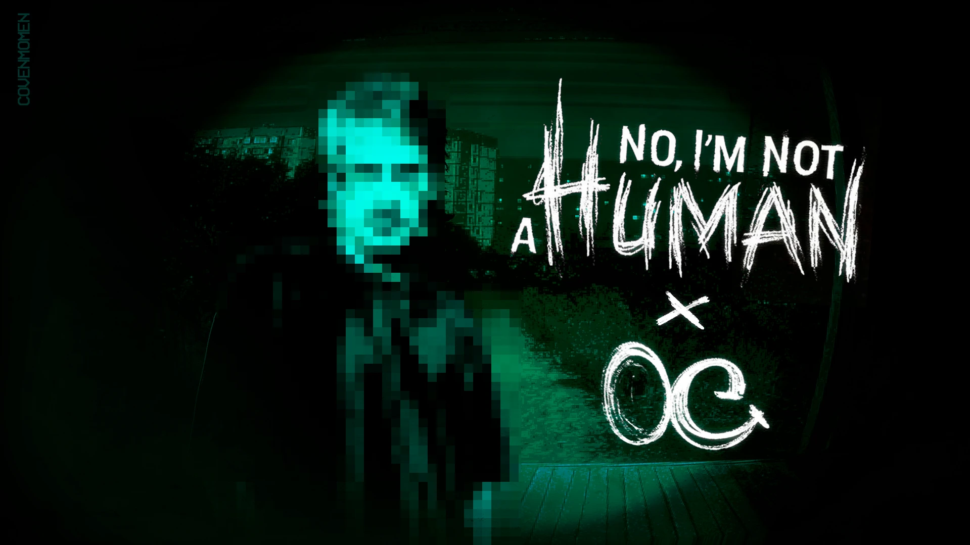 Иллюстрация в стилистике игры "No, I’m not a Human" — Изображение №1 — Иллюстрация на Dprofile