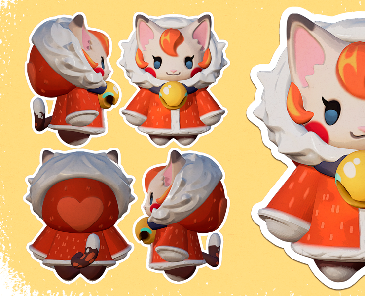 3D Original Character Design на Dprofile