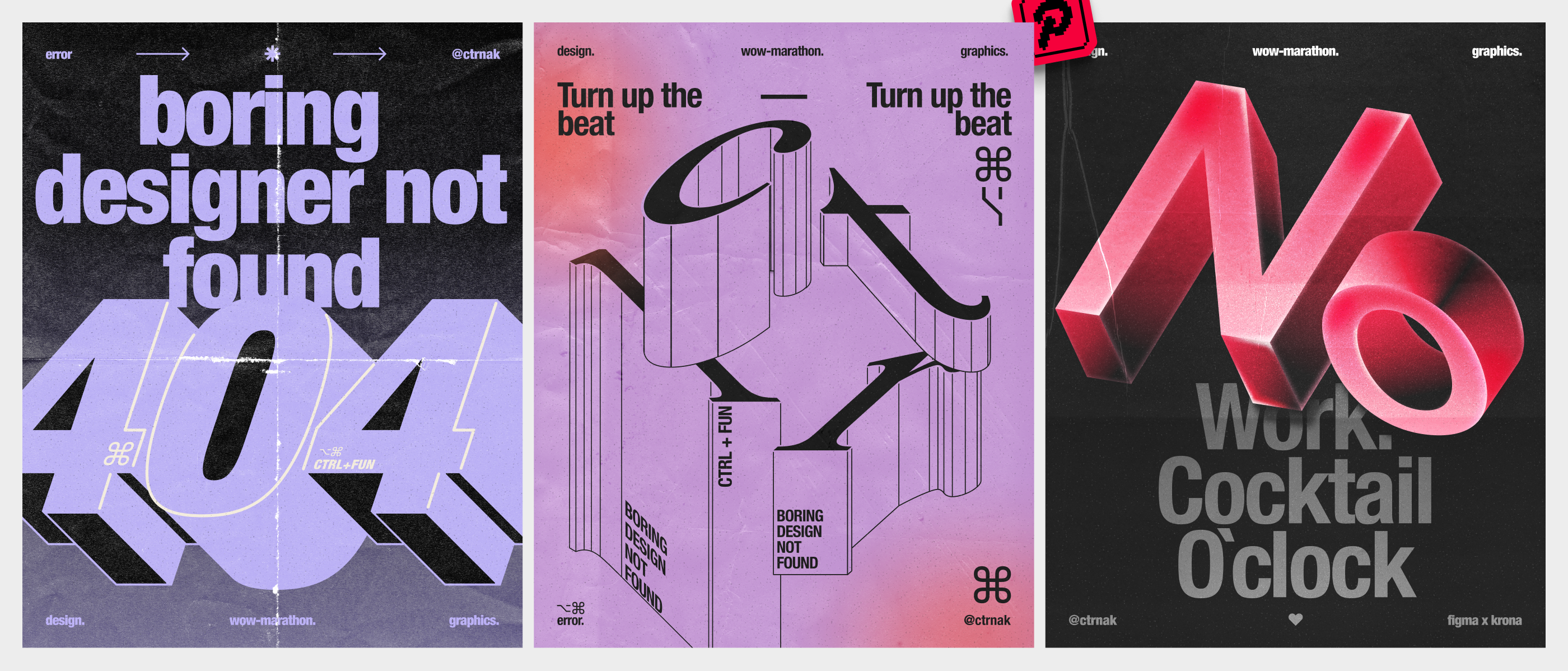Graphic Poster | Collection - VOL 1 — Изображение №6 — Графика на Dprofile