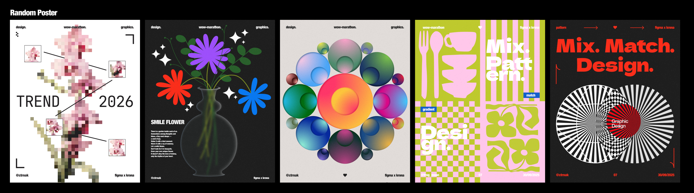 Graphic Poster | Collection - VOL 1 — Изображение №9 — Графика на Dprofile