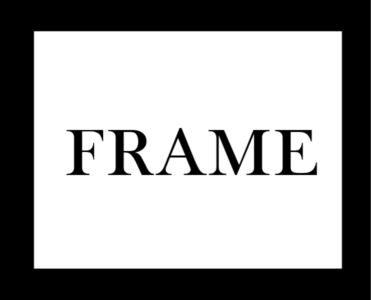 Шрифт "FRAME" на Dprofile