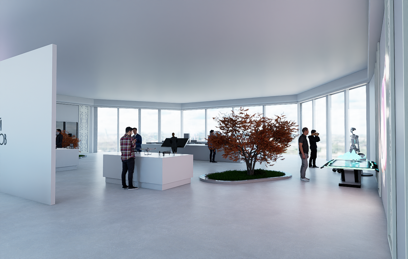 Дизайн для павильона — Изображение №2 — Иллюстрация, 3D на Dprofile