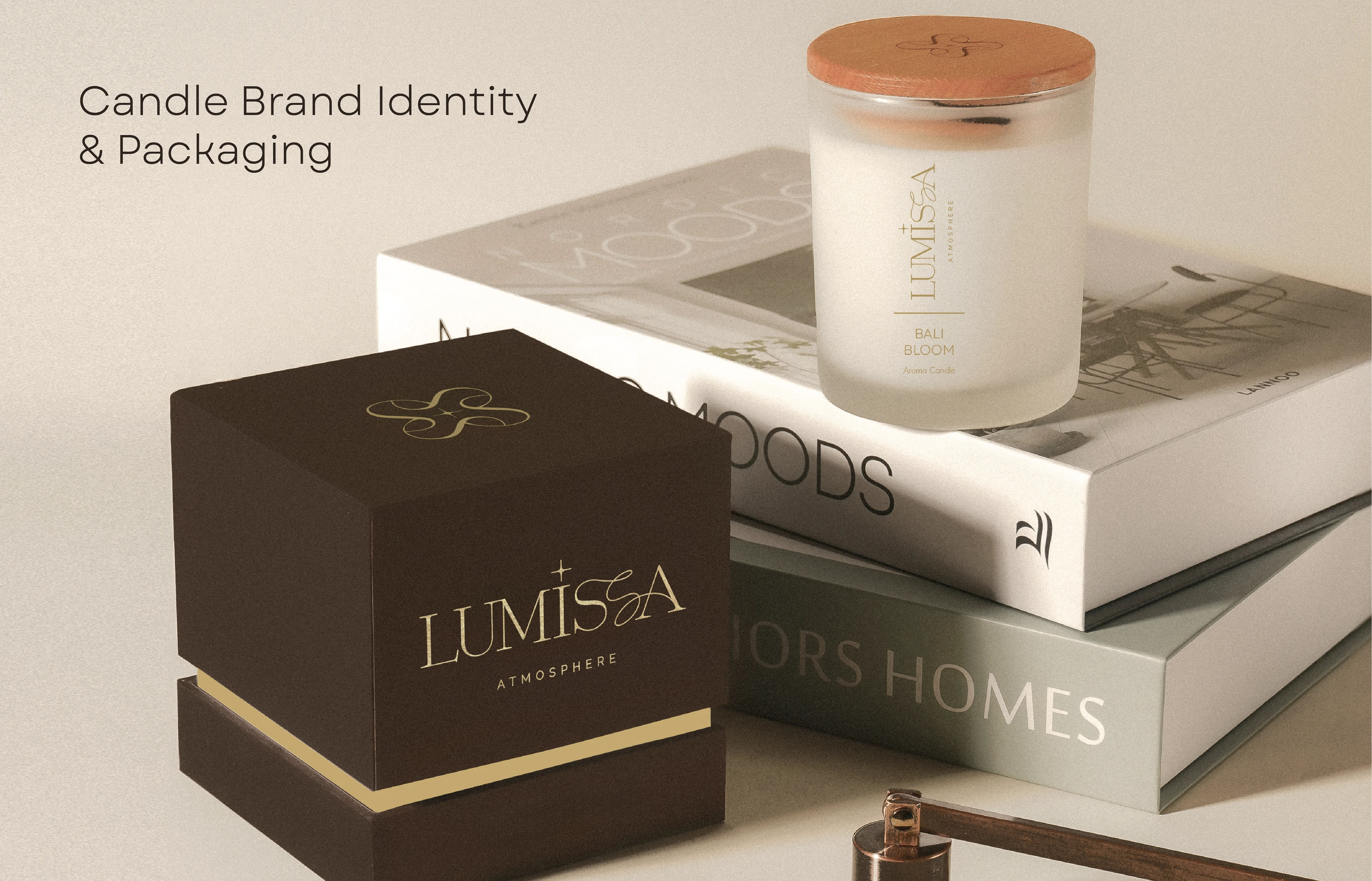 Lumissa — Candle Brand Identity & Packaging — Изображение №1 — Брендинг на Dprofile