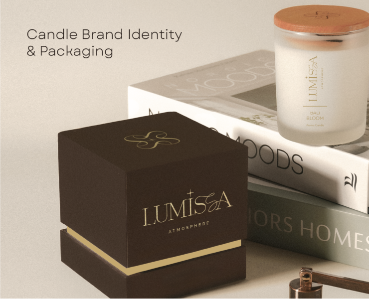Lumissa — Candle Brand Identity & Packaging — Брендинг на Dprofile