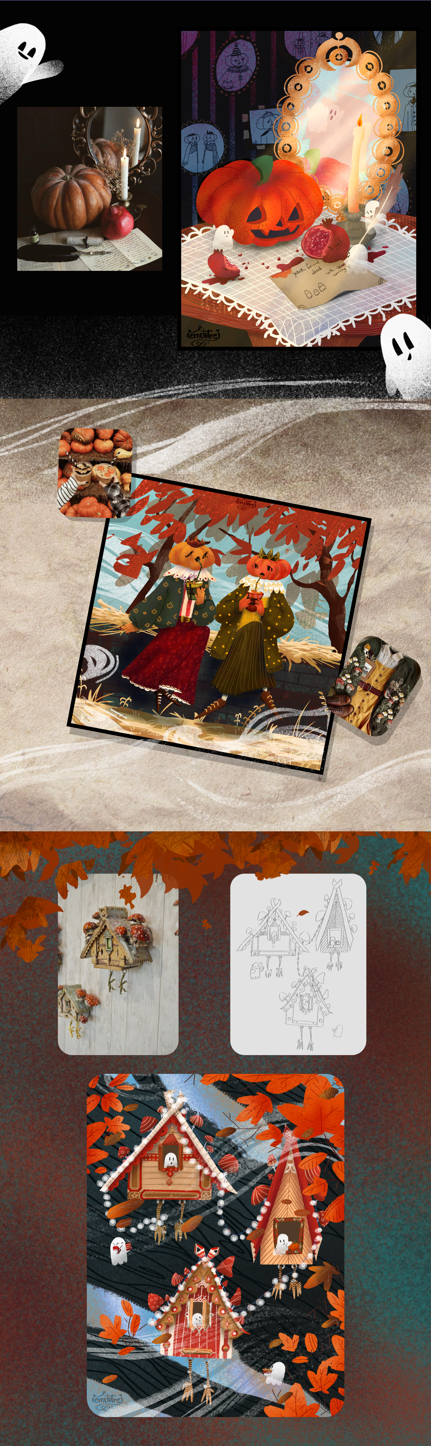 Инктобер 2025 "Уютные скетчи" — Изображение №3 — Иллюстрация, Графика на Dprofile