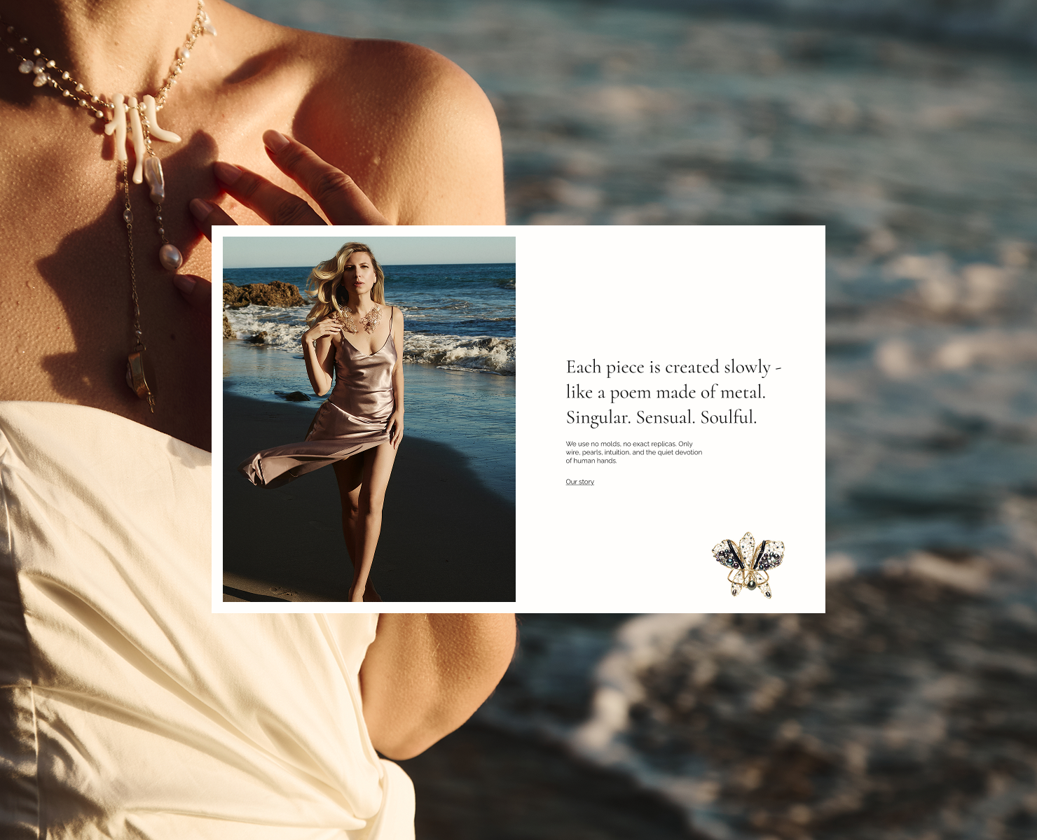 OBÉLO | Jewelry Website Design на Dprofile