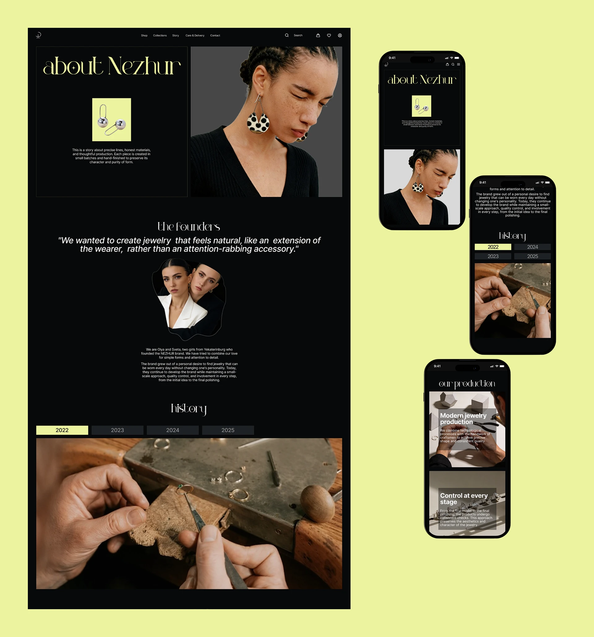 NEZHUR | E-commerce — Изображение №12 — Интерфейсы на Dprofile