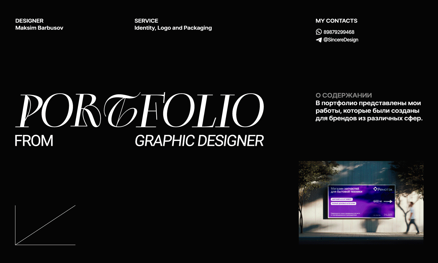 ПОРТФОЛИО — Изображение №1 — Брендинг на Dprofile