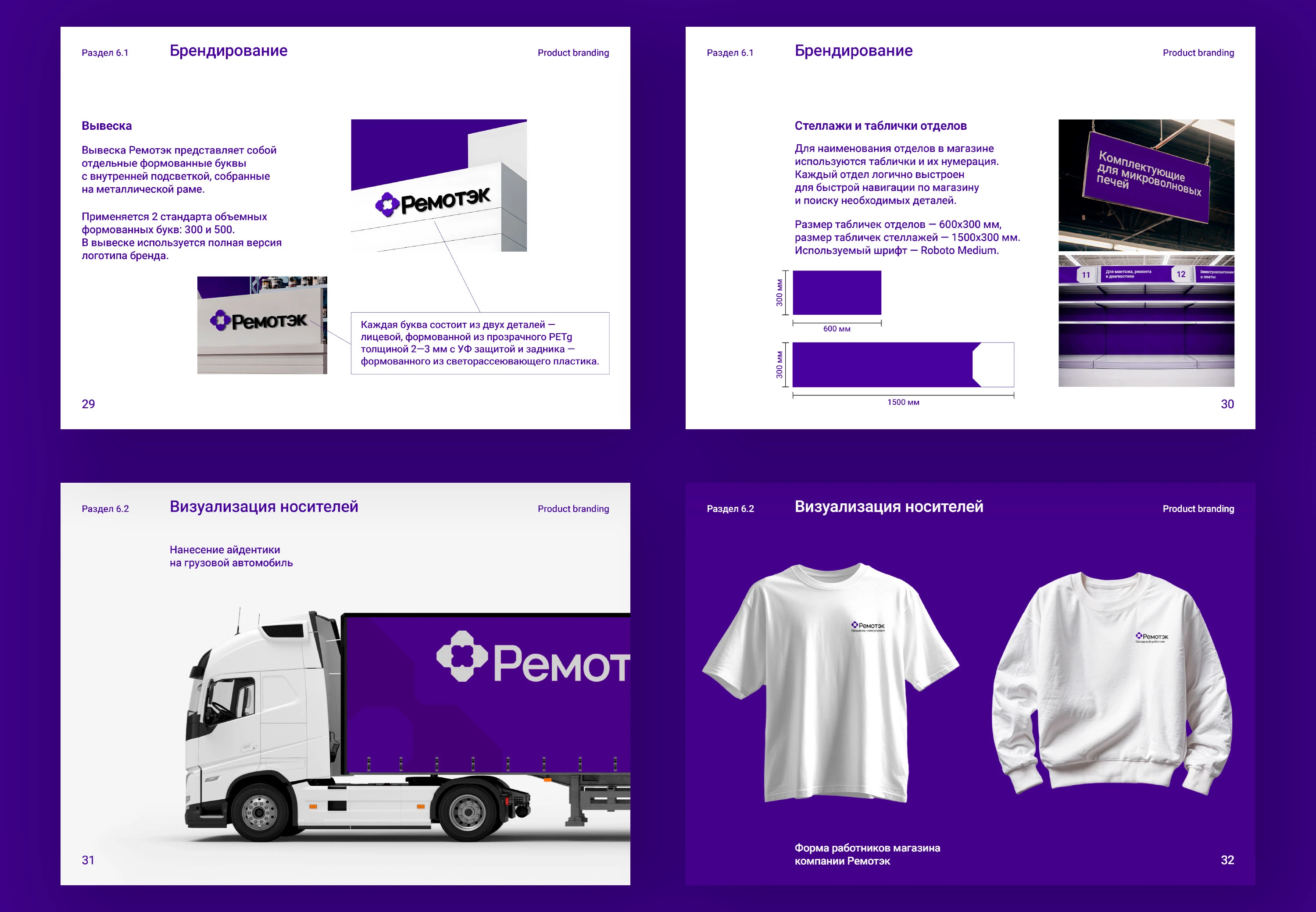 РЕМОТЭК | Brandbook — Изображение №9 — Брендинг на Dprofile