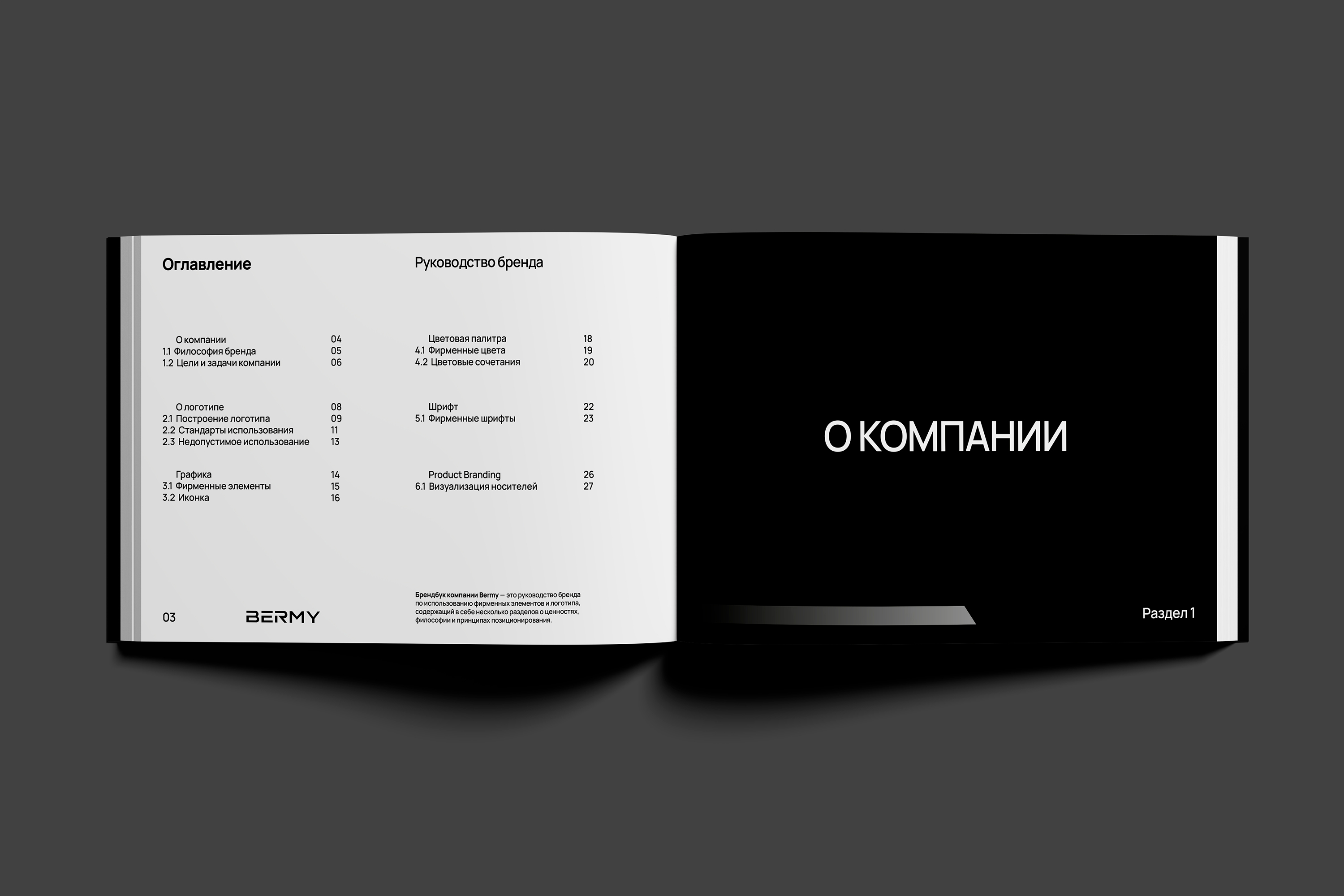 BERMY | Brandbook — Изображение №2 — Брендинг на Dprofile