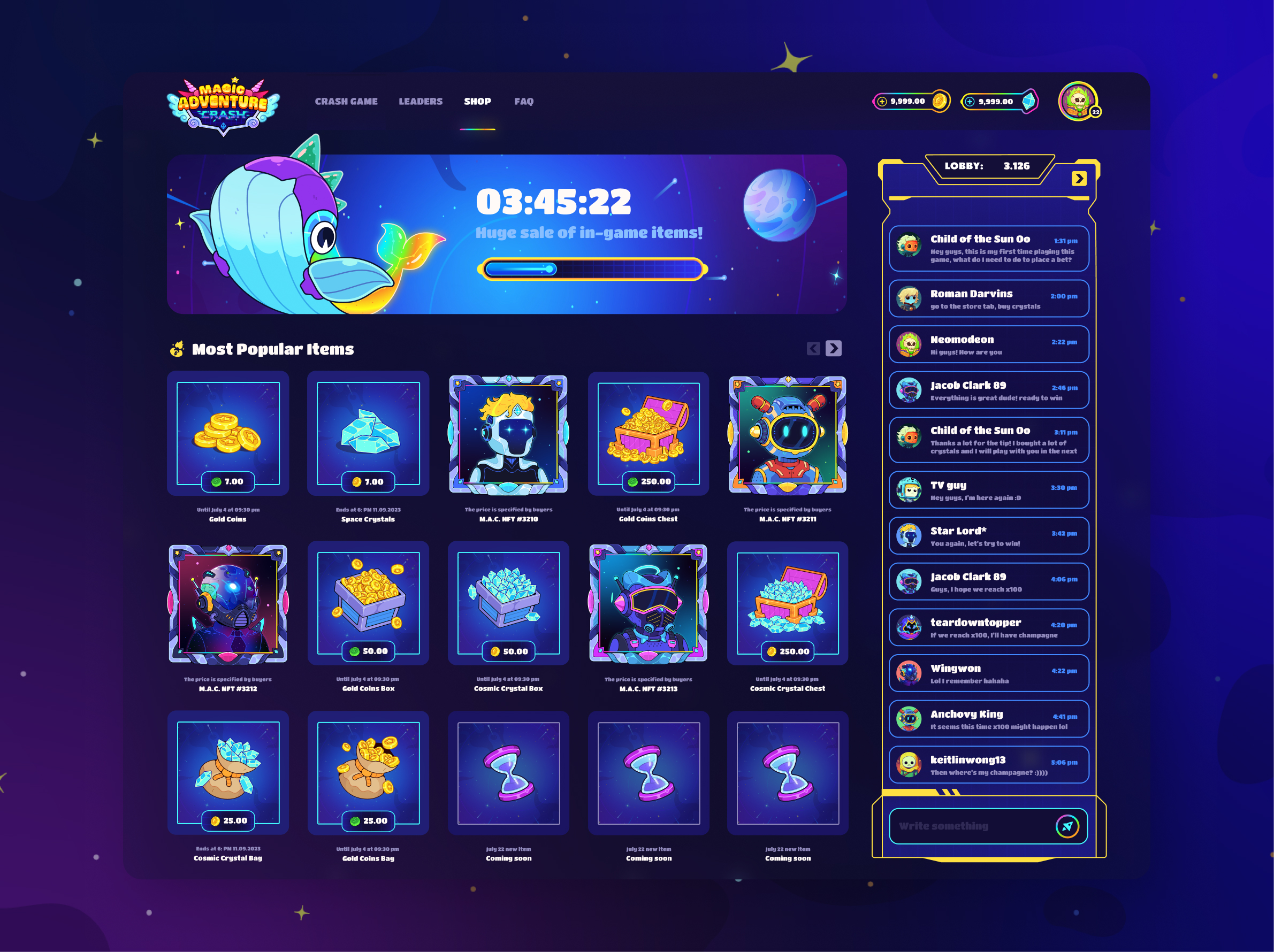 Magic Adventure Crash — Изображение №13 — Интерфейсы, Иллюстрация на Dprofile