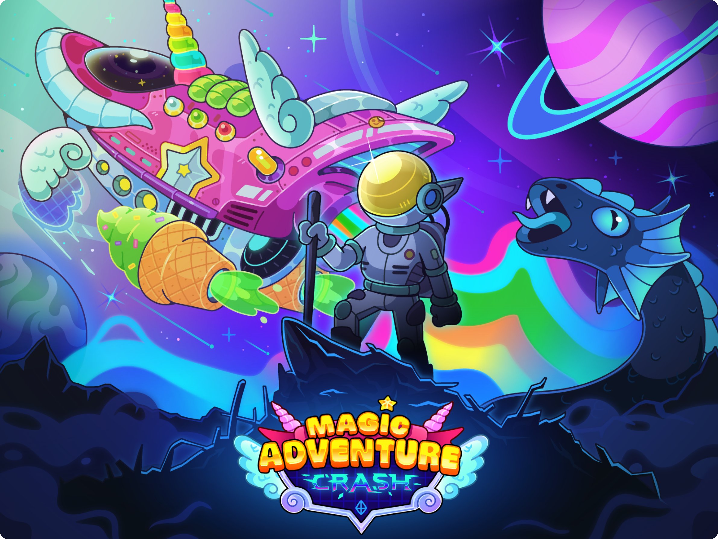 Magic Adventure Crash — Изображение №1 — Интерфейсы, Иллюстрация на Dprofile