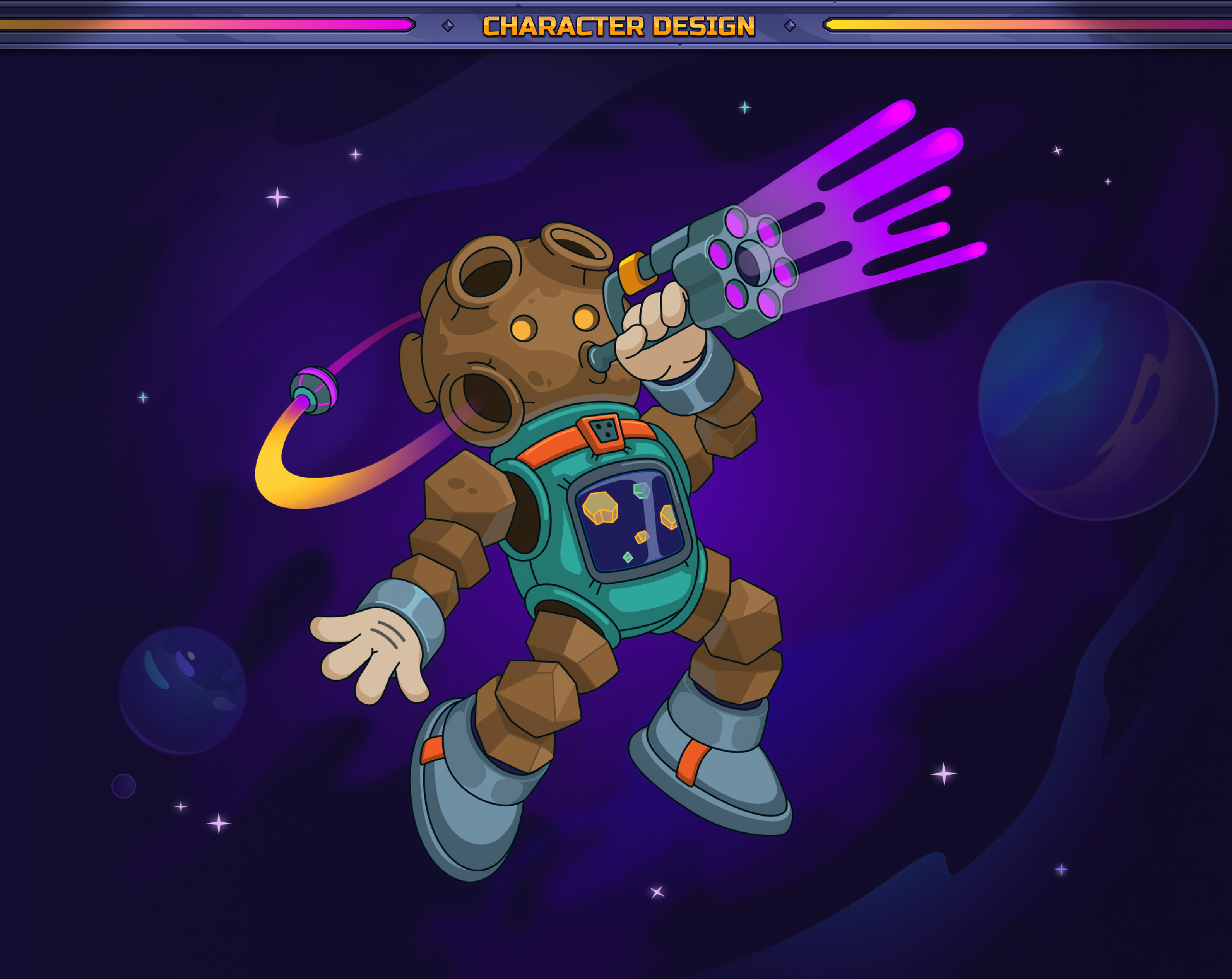 Cosmic Jam: Character Design (Vol.1) — Изображение №2 — Иллюстрация на Dprofile