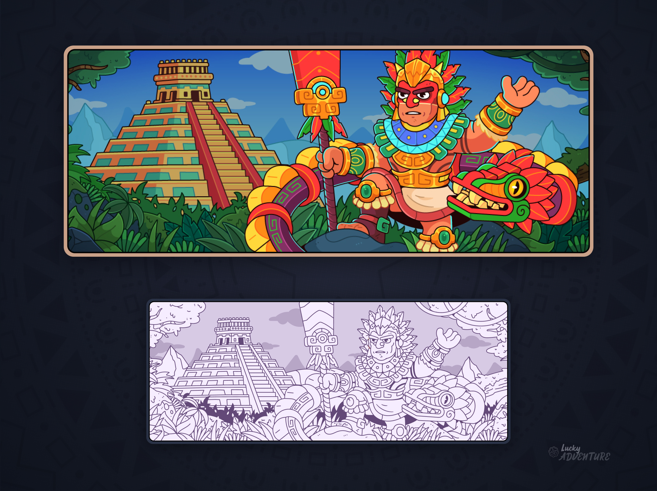 Lucky Adventure — Изображение №15 — Интерфейсы, Иллюстрация на Dprofile