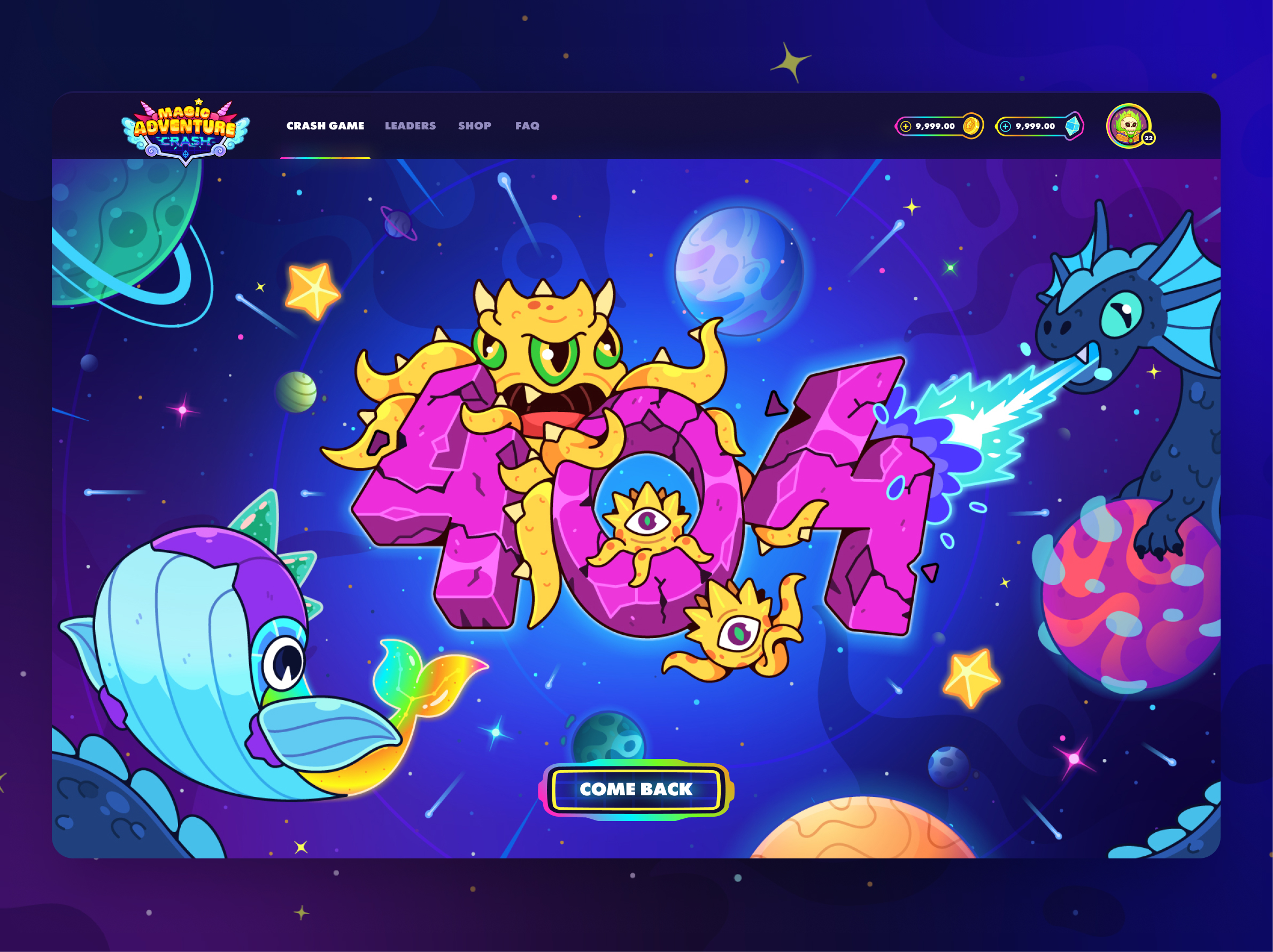 Magic Adventure Crash — Изображение №14 — Интерфейсы, Иллюстрация на Dprofile