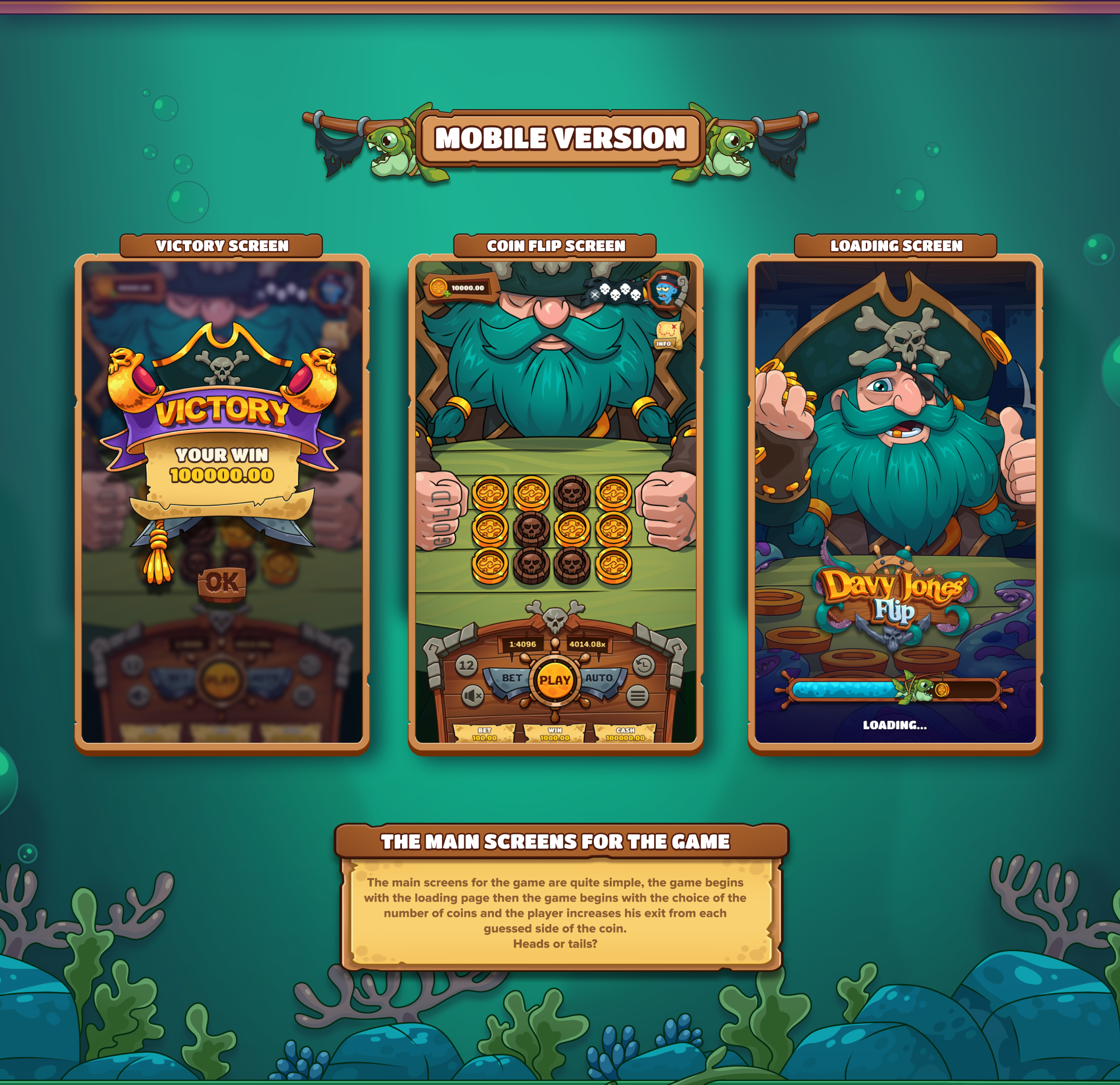 Davy Jones' Flip — Изображение №4 — Интерфейсы, Иллюстрация на Dprofile