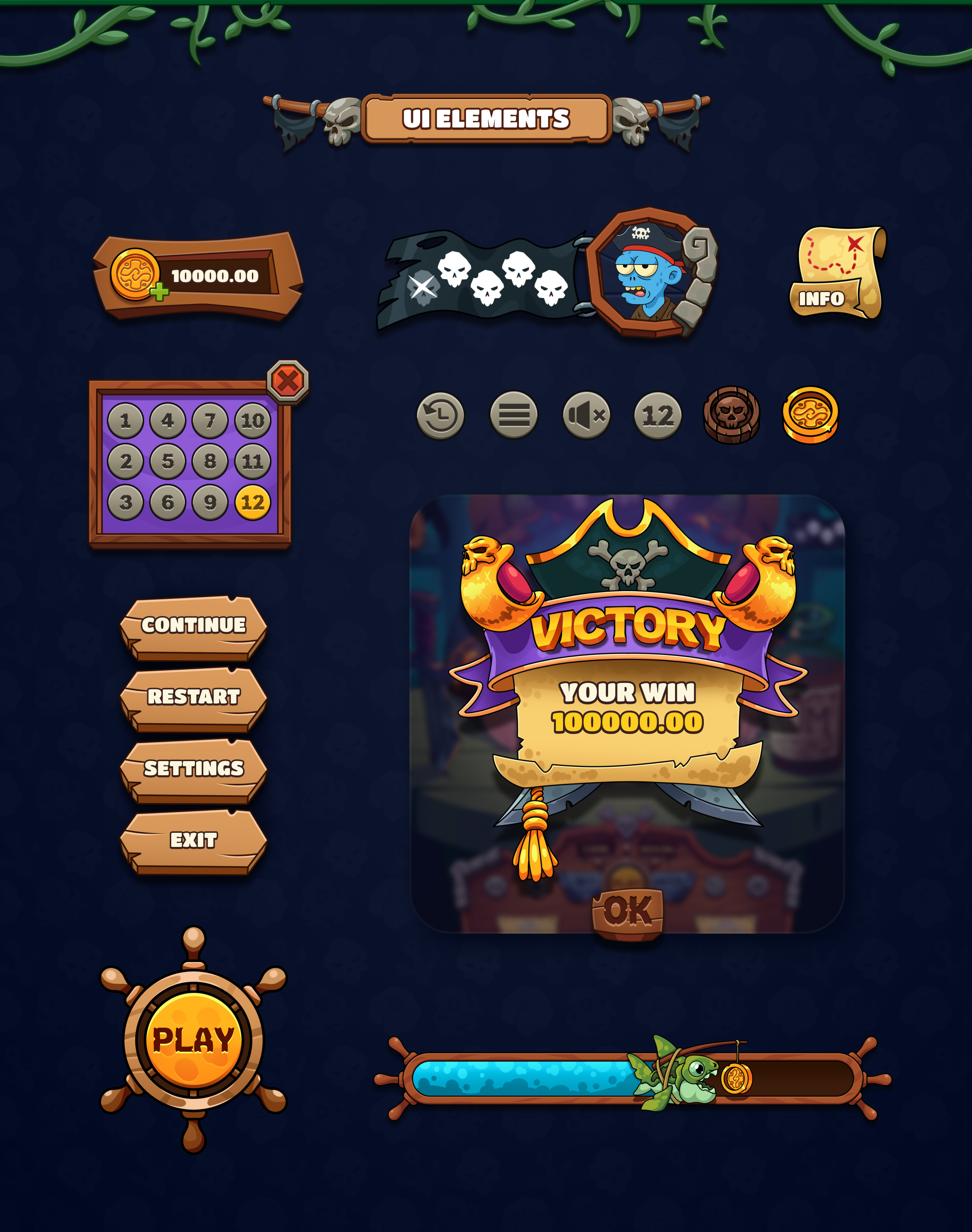 Davy Jones' Flip — Изображение №5 — Интерфейсы, Иллюстрация на Dprofile