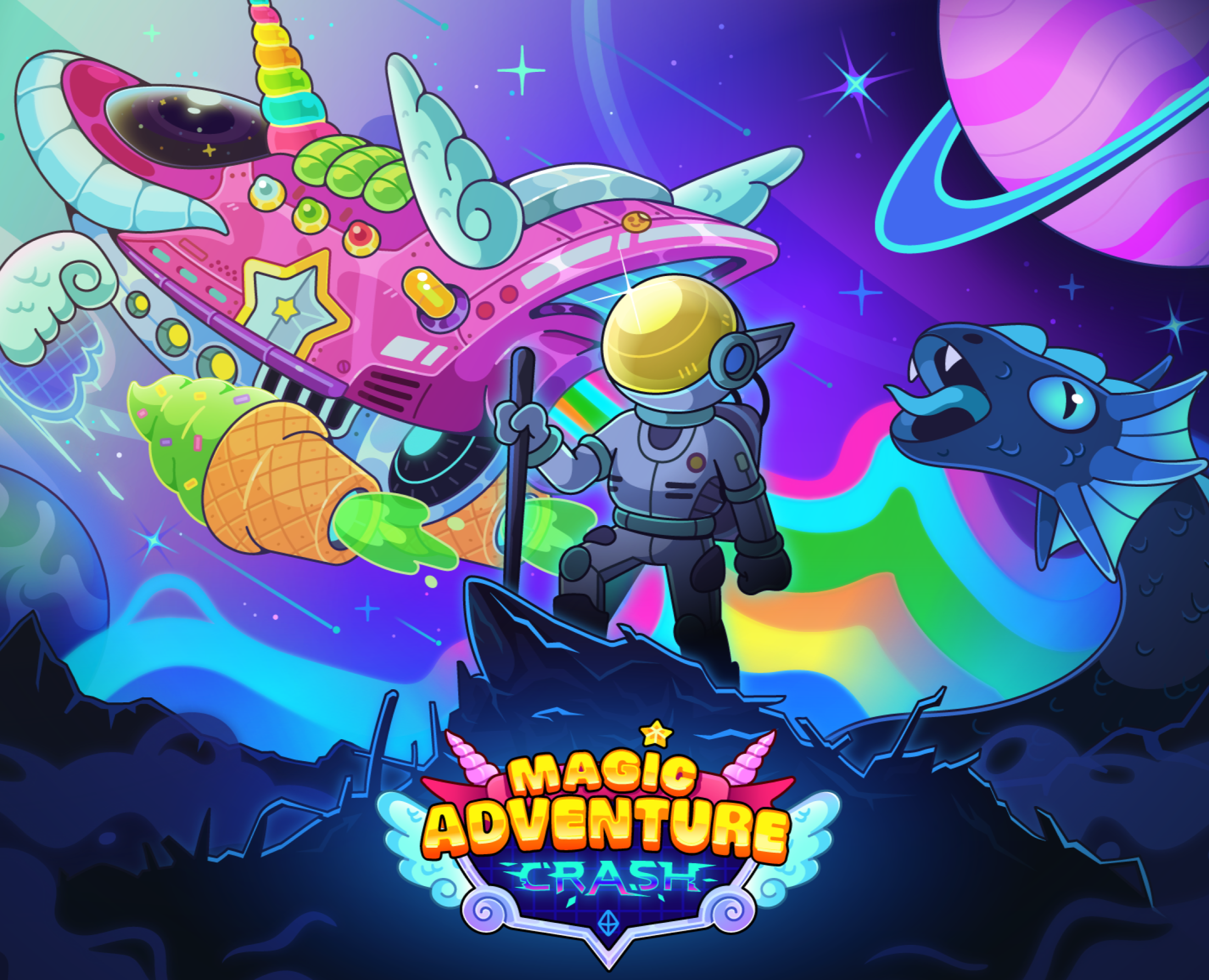 Magic Adventure Crash — Интерфейсы, Иллюстрация на Dprofile