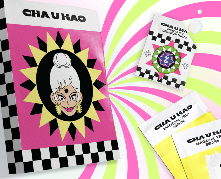 Креативный бренд косметики Cha U Kao — Брендинг, Маркетинг на Dprofile
