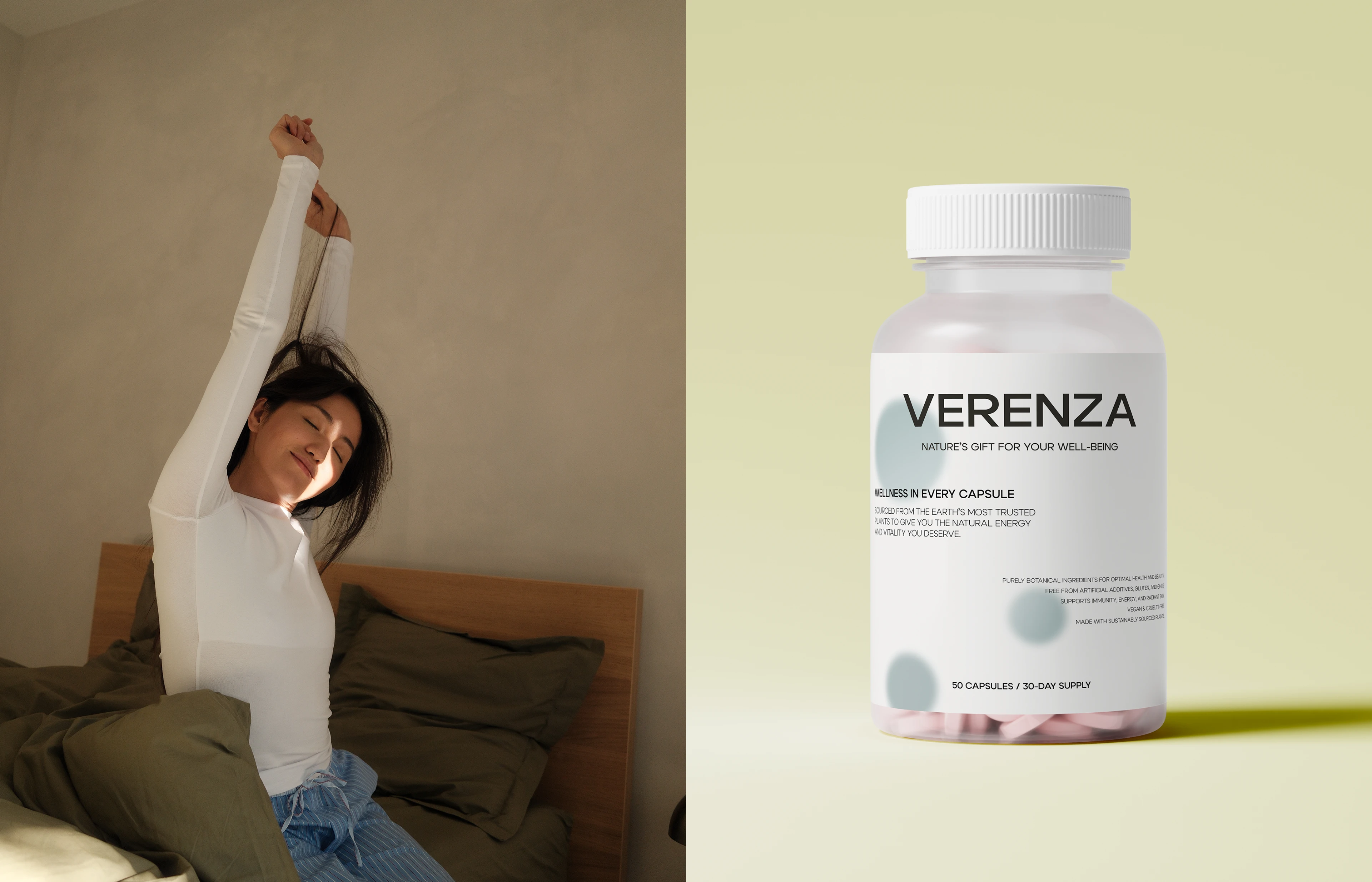 verenza | vitamins and supplements — Изображение №4 — Брендинг на Dprofile