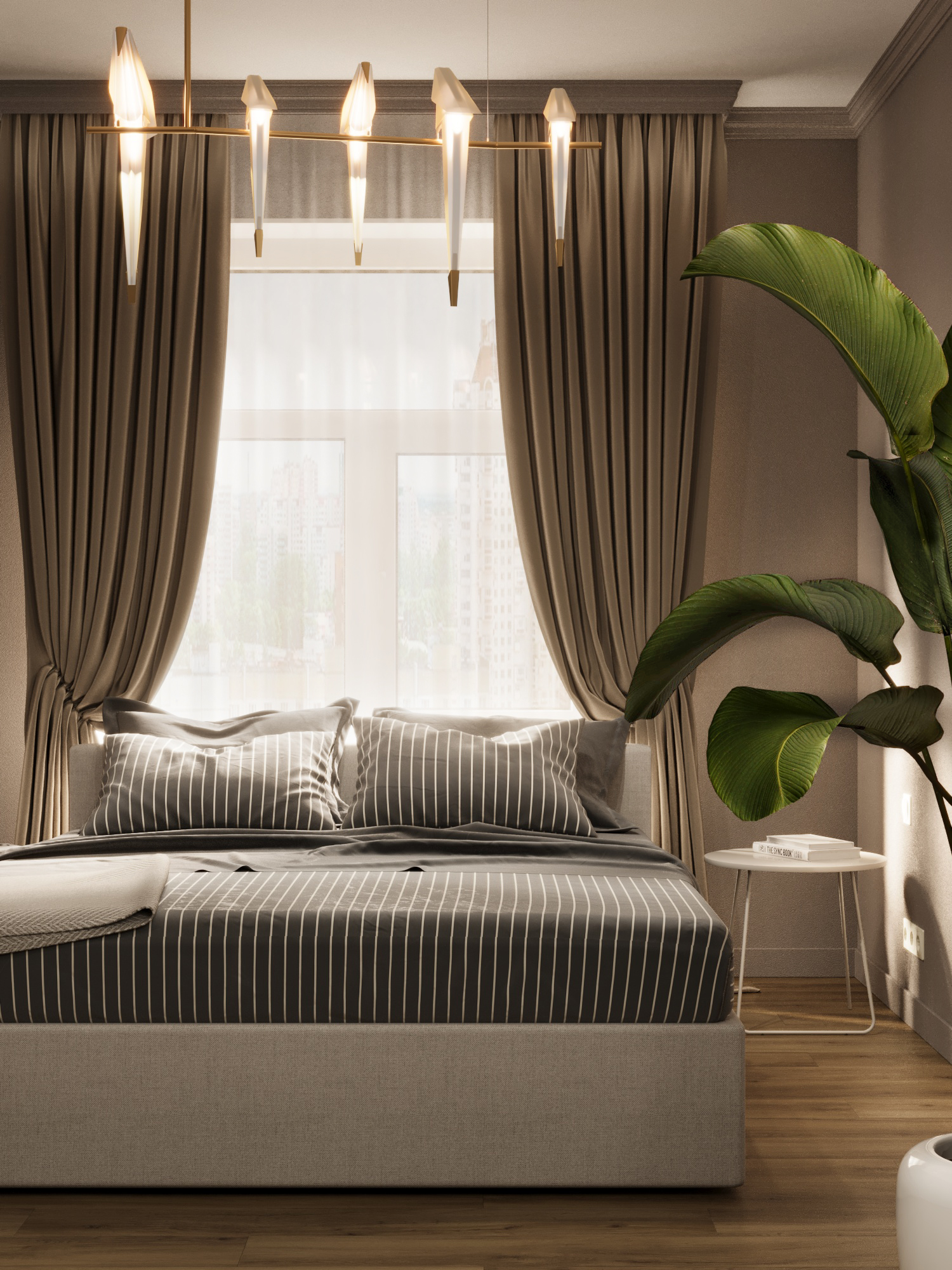 Визуализация квартиры 54м2 — Изображение №2 — 3D, Архитектура на Dprofile