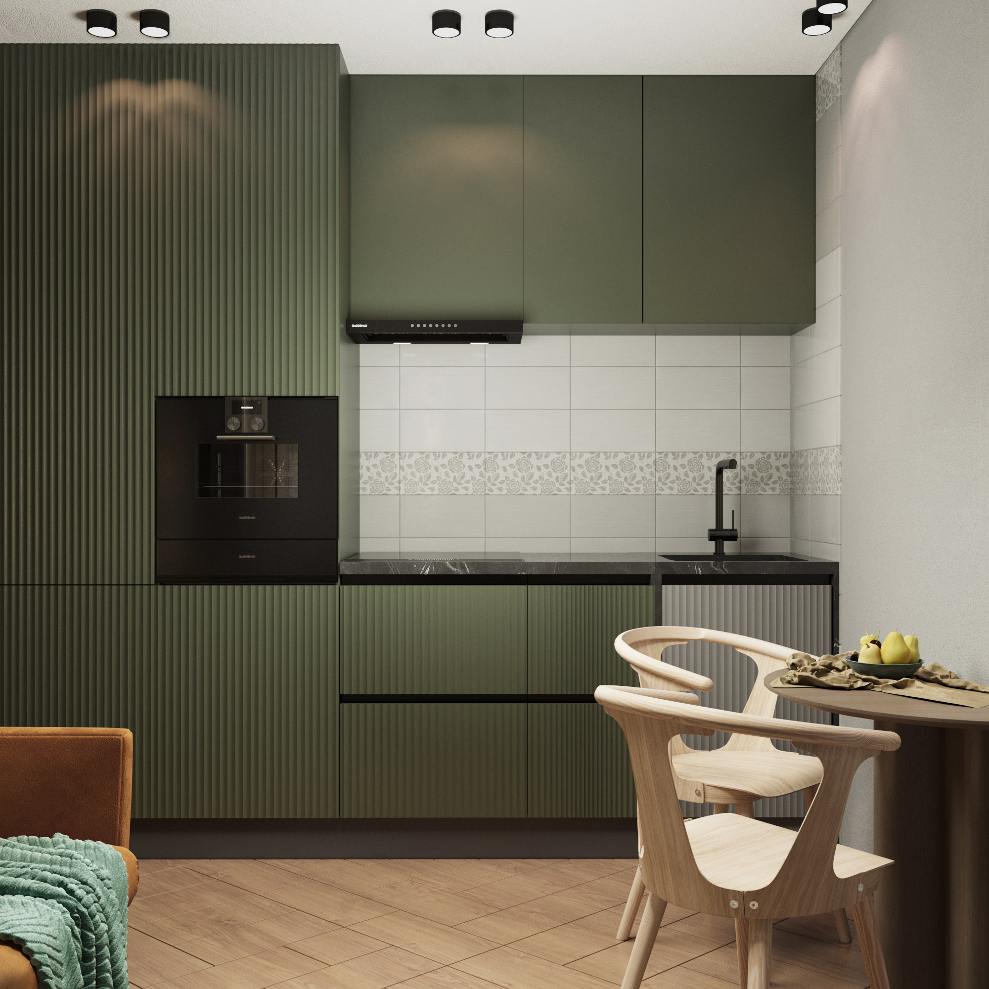 Визуализация - квартира 34 м² — Изображение №3 — 3D на Dprofile