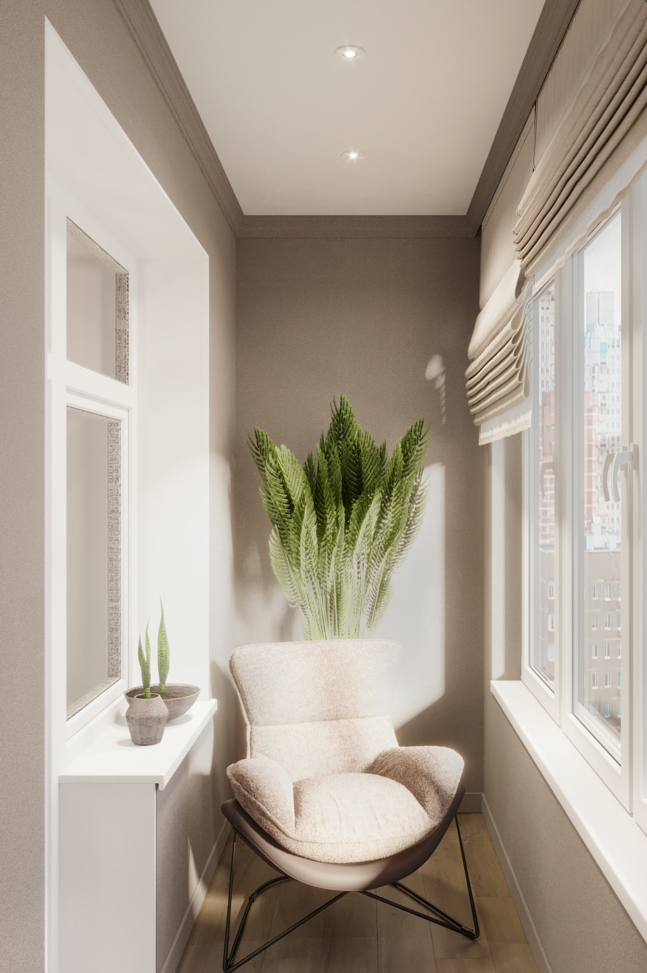 Визуализация квартиры 54м2 — Изображение №7 — 3D, Архитектура на Dprofile