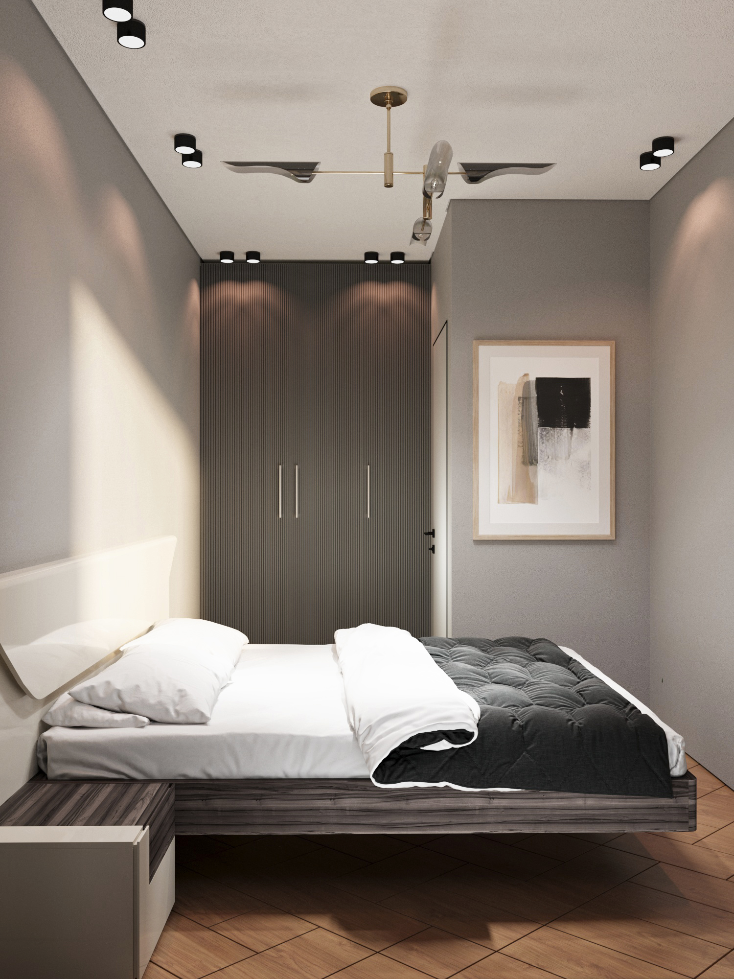 Визуализация - квартира 34 м² — Изображение №7 — 3D на Dprofile