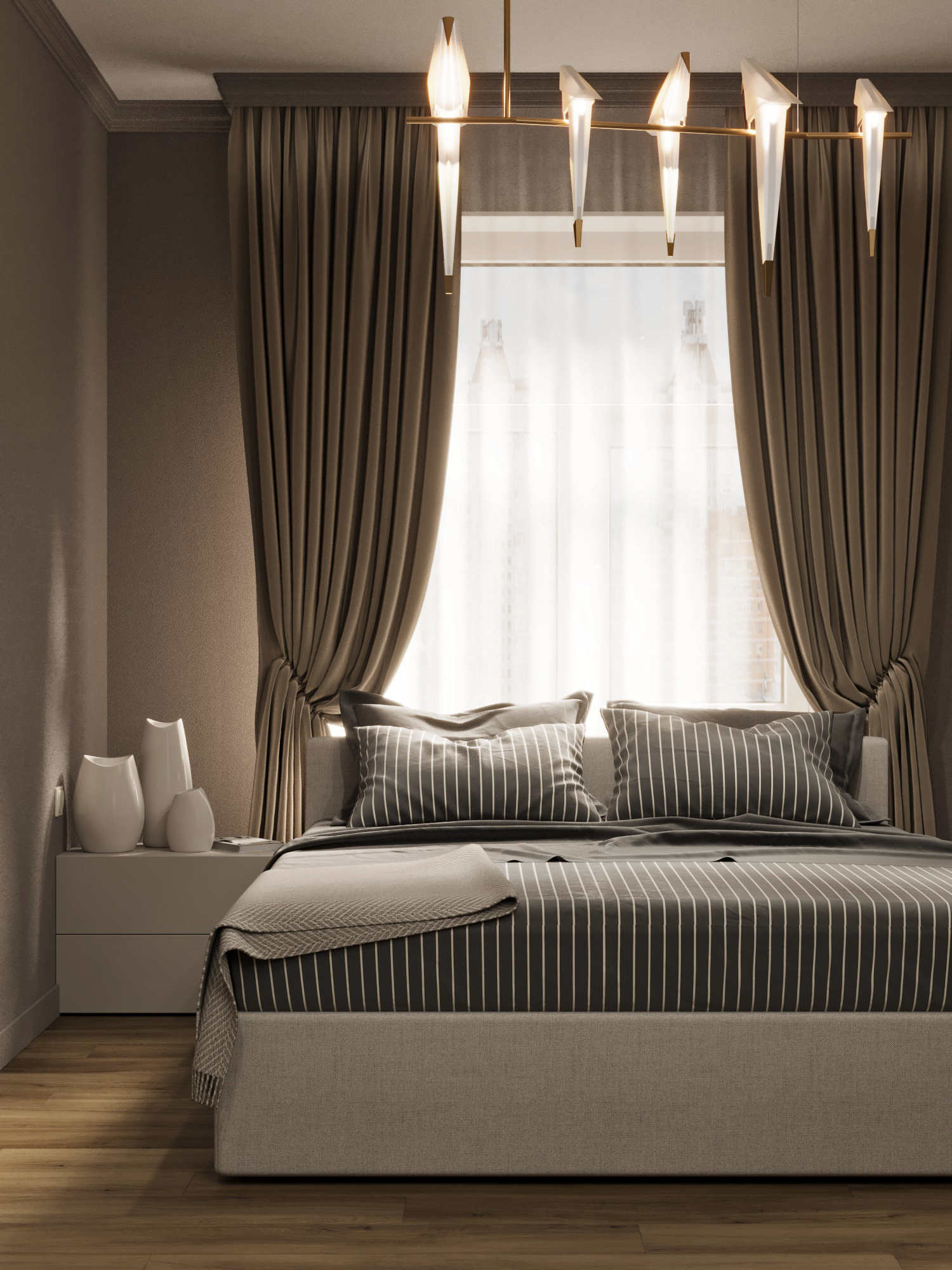 Визуализация квартиры 54м2 — Изображение №3 — 3D, Архитектура на Dprofile