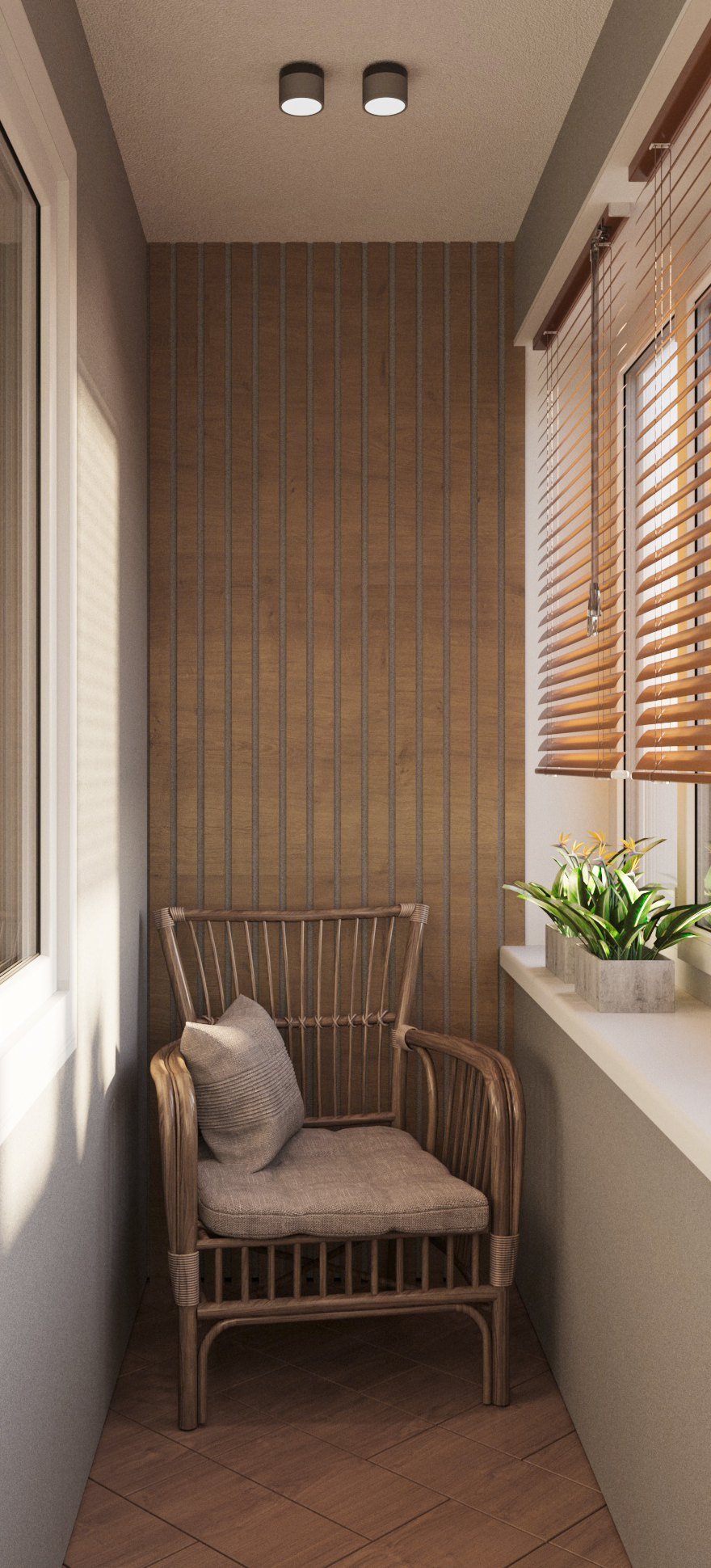 Визуализация - квартира 34 м² — Изображение №5 — 3D на Dprofile