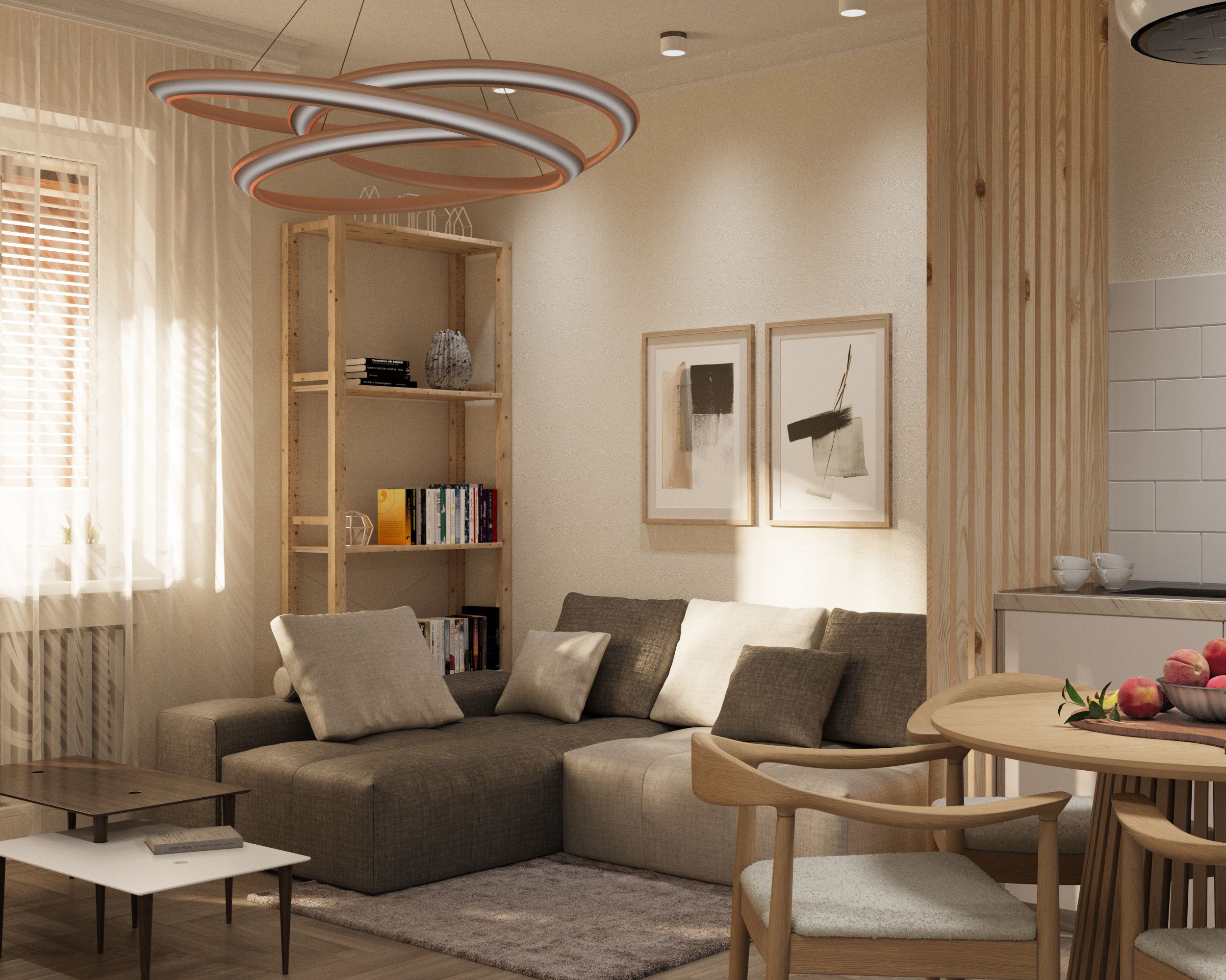 3d visualization of an apartment — Изображение №1 — 3D, Архитектура на Dprofile