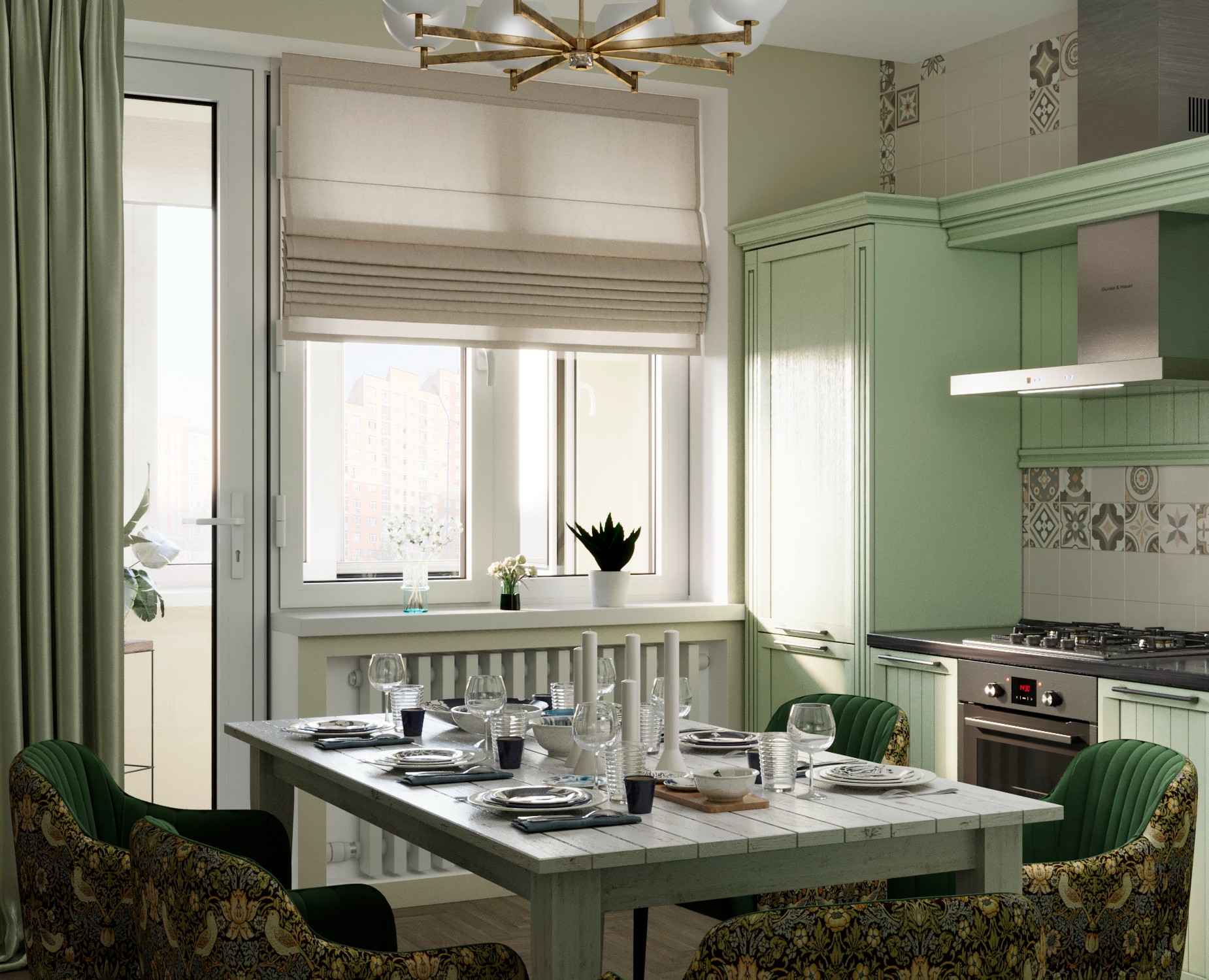 Light green — 3D, Архитектура на Dprofile