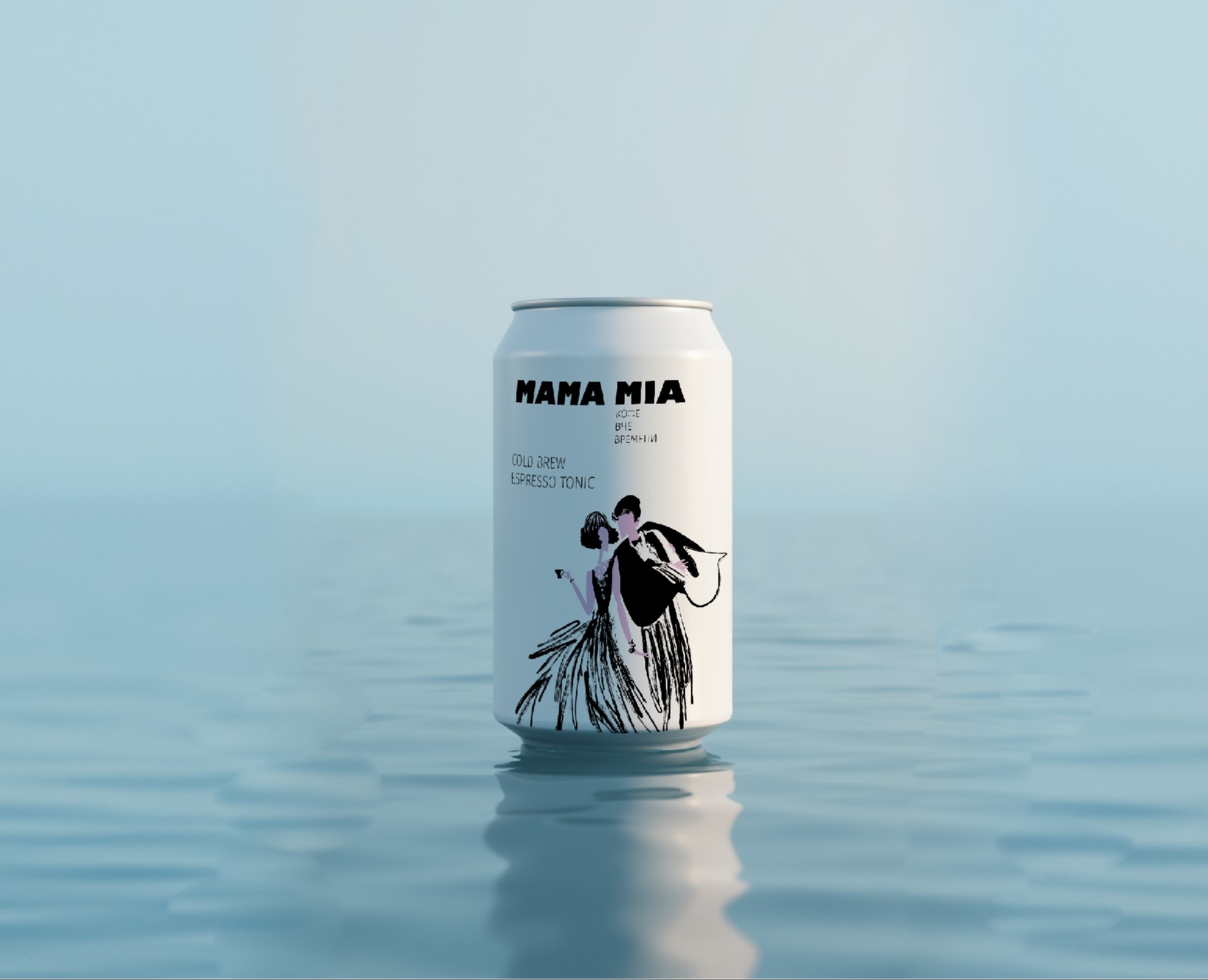 MAMA MIA - кофейный бренд — Брендинг, Иллюстрация на Dprofile