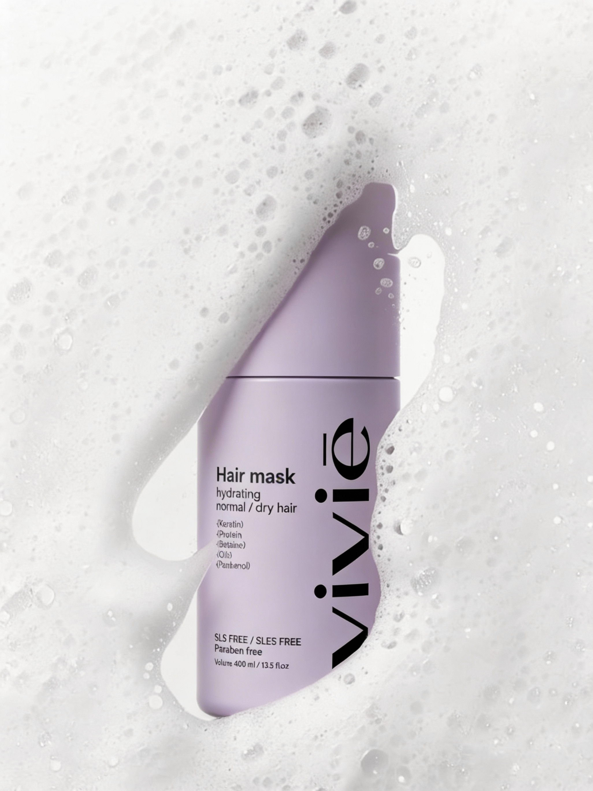 Vivié | Упаковка и логотип бренда косметики для волос. — Изображение №5 — Интерфейсы, Брендинг на Dprofile