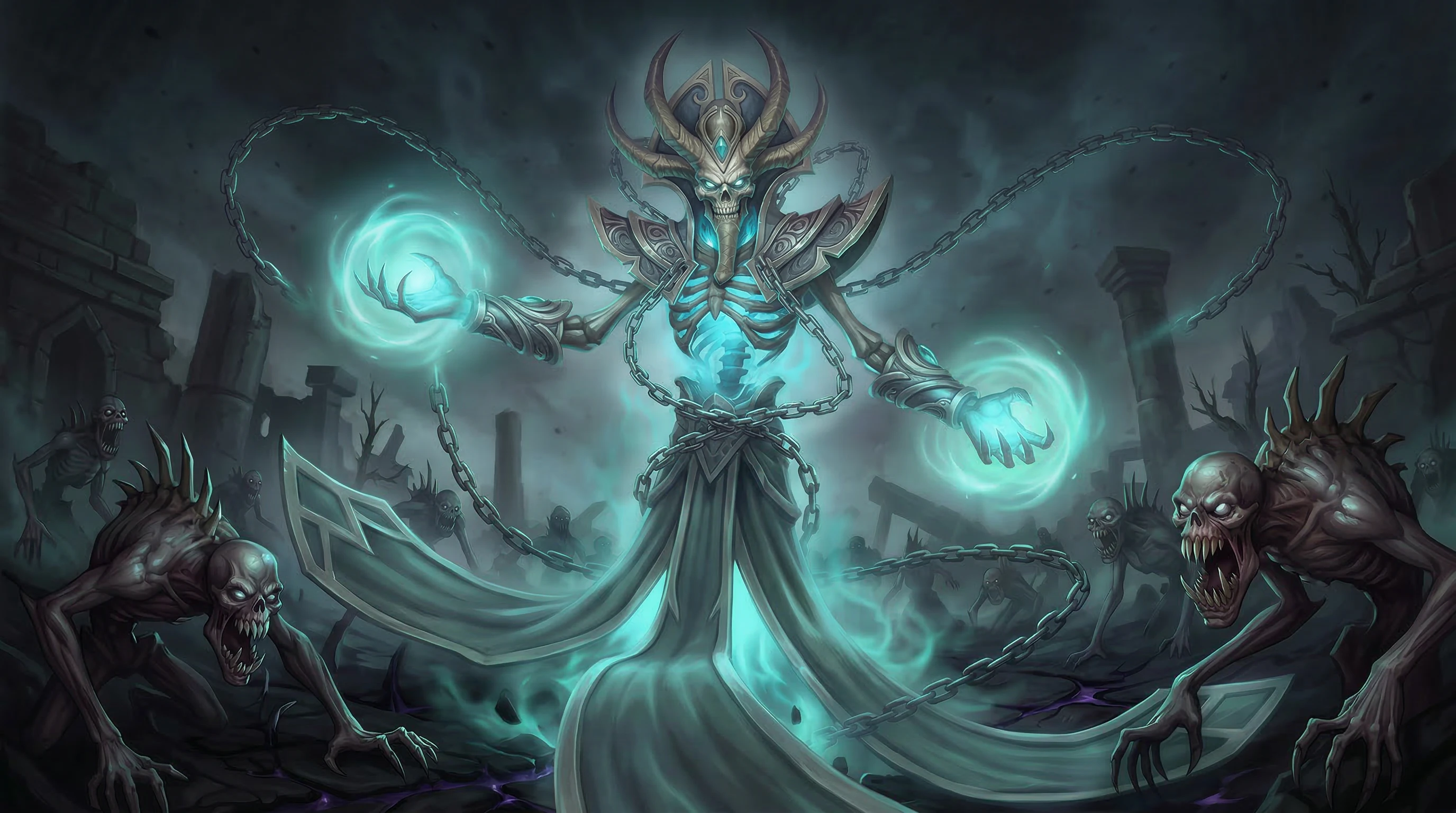 Warcraft Reimagined — Five‑Piece Art Series — Изображение №7 — Иллюстрация на Dprofile