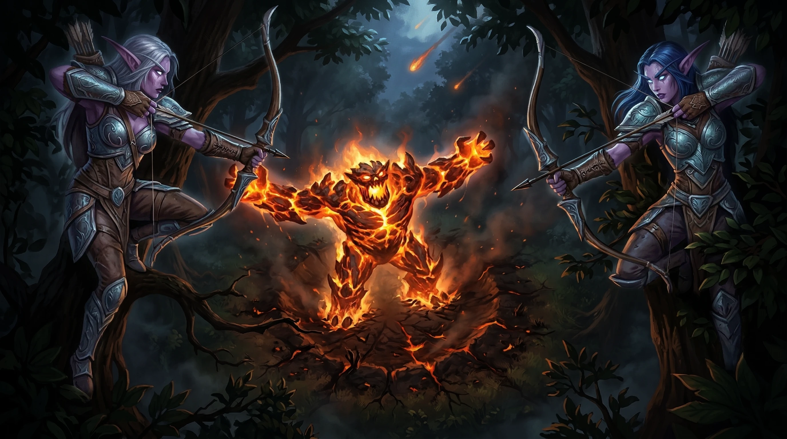 Warcraft Reimagined — Five‑Piece Art Series — Изображение №9 — Иллюстрация на Dprofile