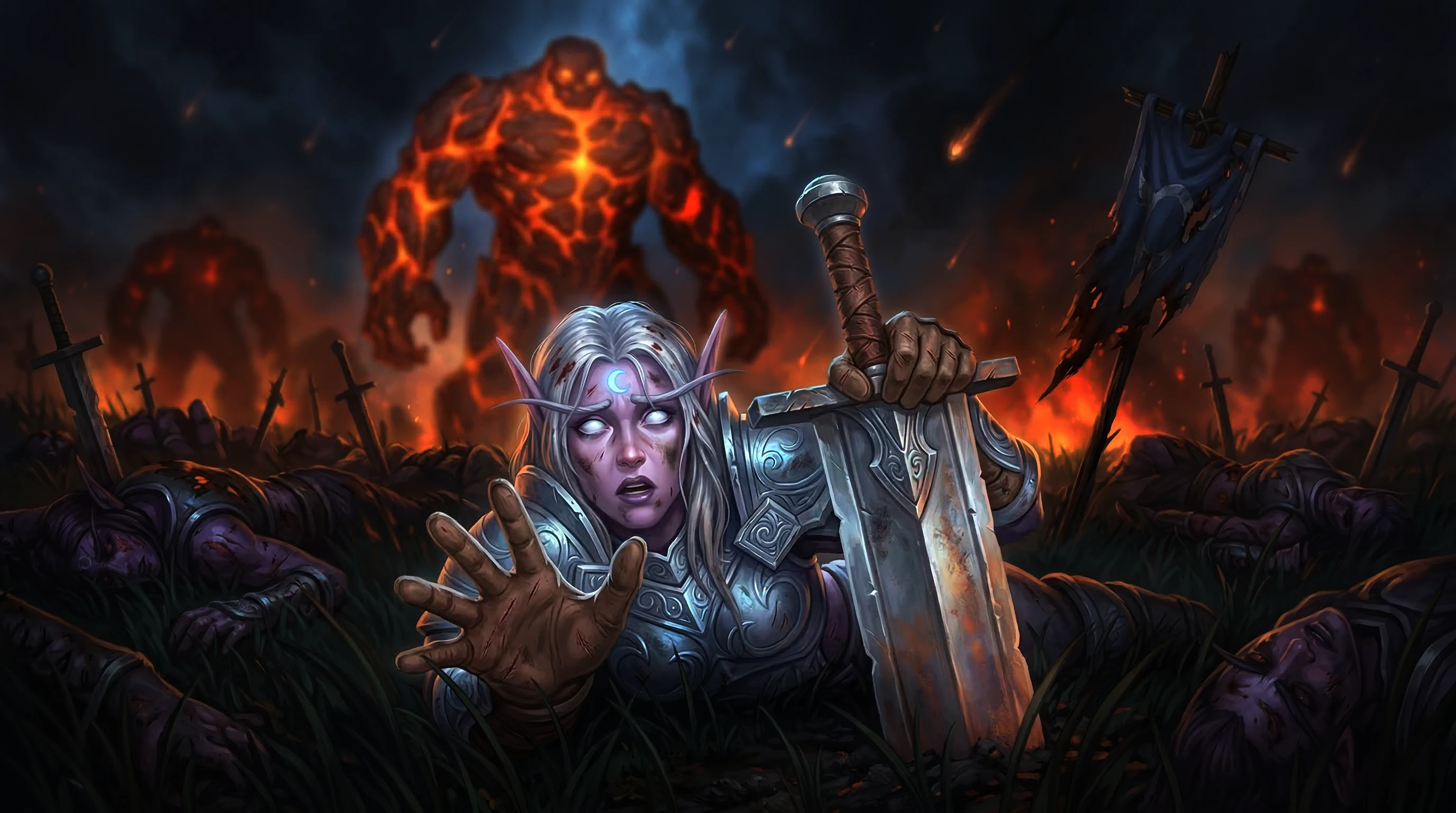 Warcraft Reimagined — Five‑Piece Art Series — Изображение №11 — Иллюстрация на Dprofile