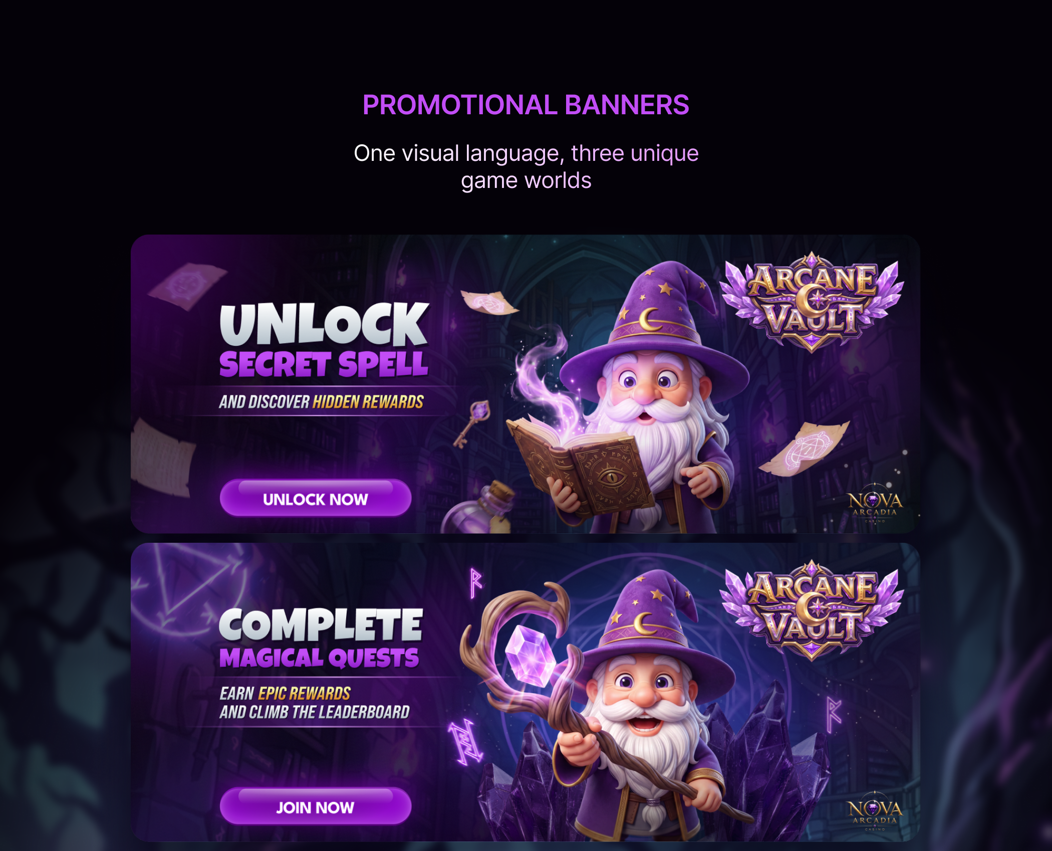 iGaming | Веб-баннеры | Gambling | Концепт — Изображение №7 — Маркетинг, Нейро на Dprofile