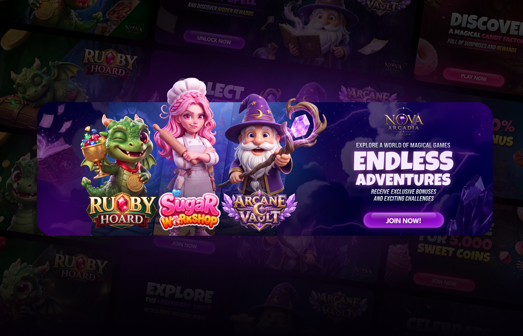 iGaming | Веб-баннеры | Gambling | Концепт — Изображение №1 — Маркетинг, Нейро на Dprofile