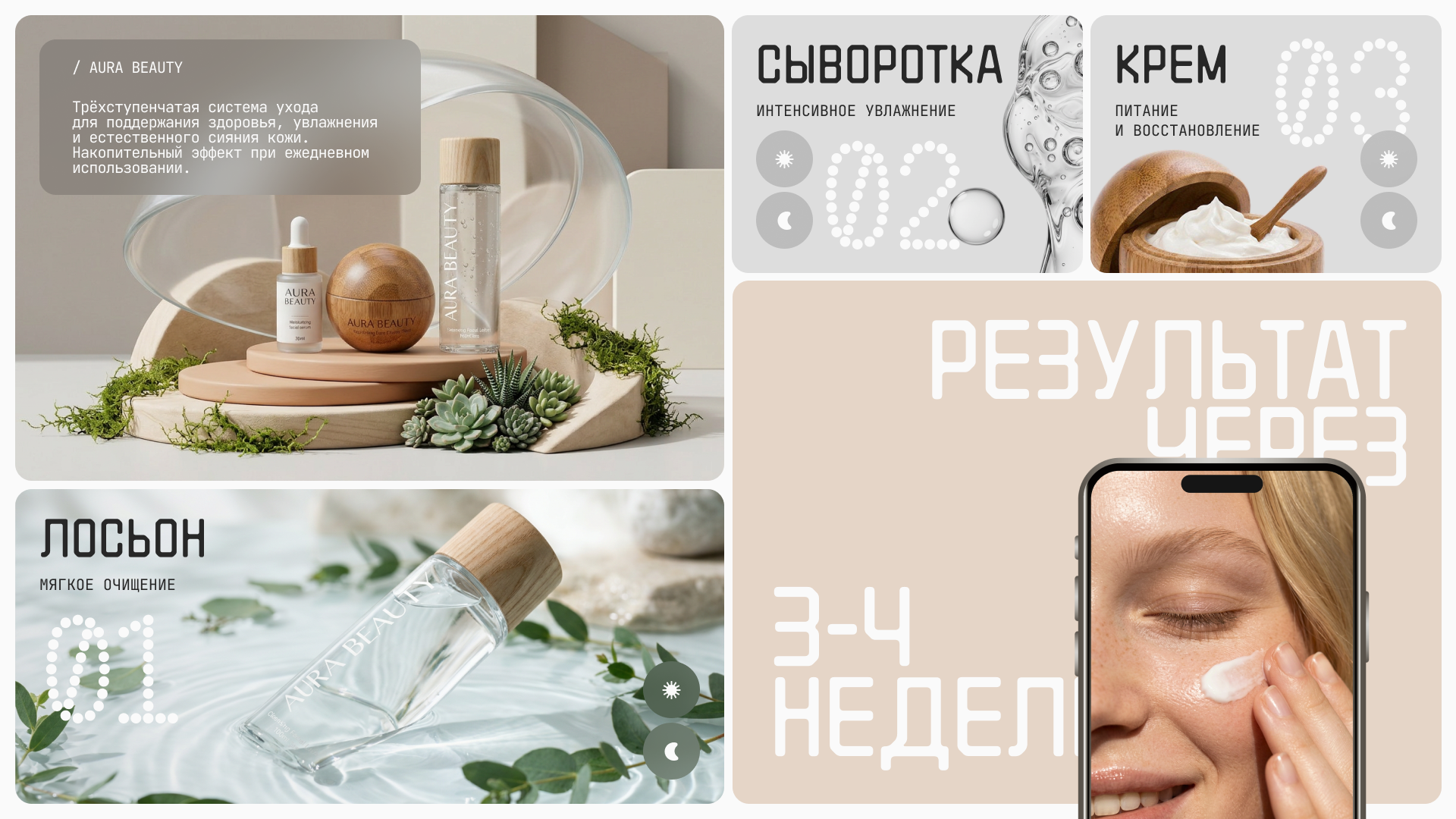 Дизайн | Креативная презентация для бренда уходовой косметики | Уход за кожей — Изображение №12 — Маркетинг на Dprofile