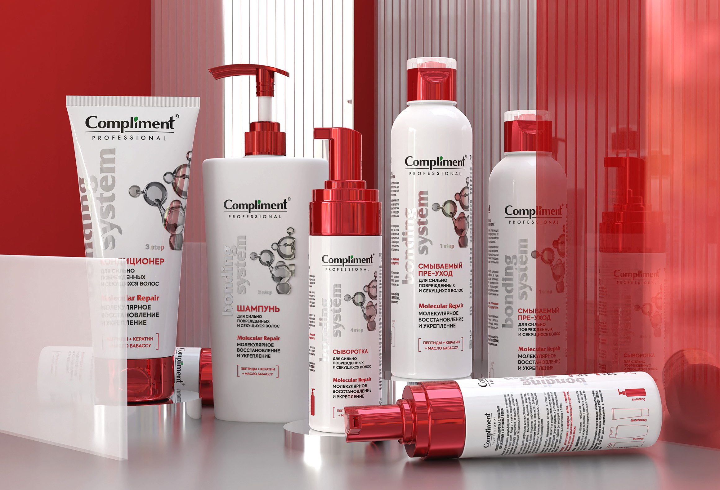 Compliment Bonding System | Дизайн упаковки — Изображение №2 — Брендинг, Графика на Dprofile