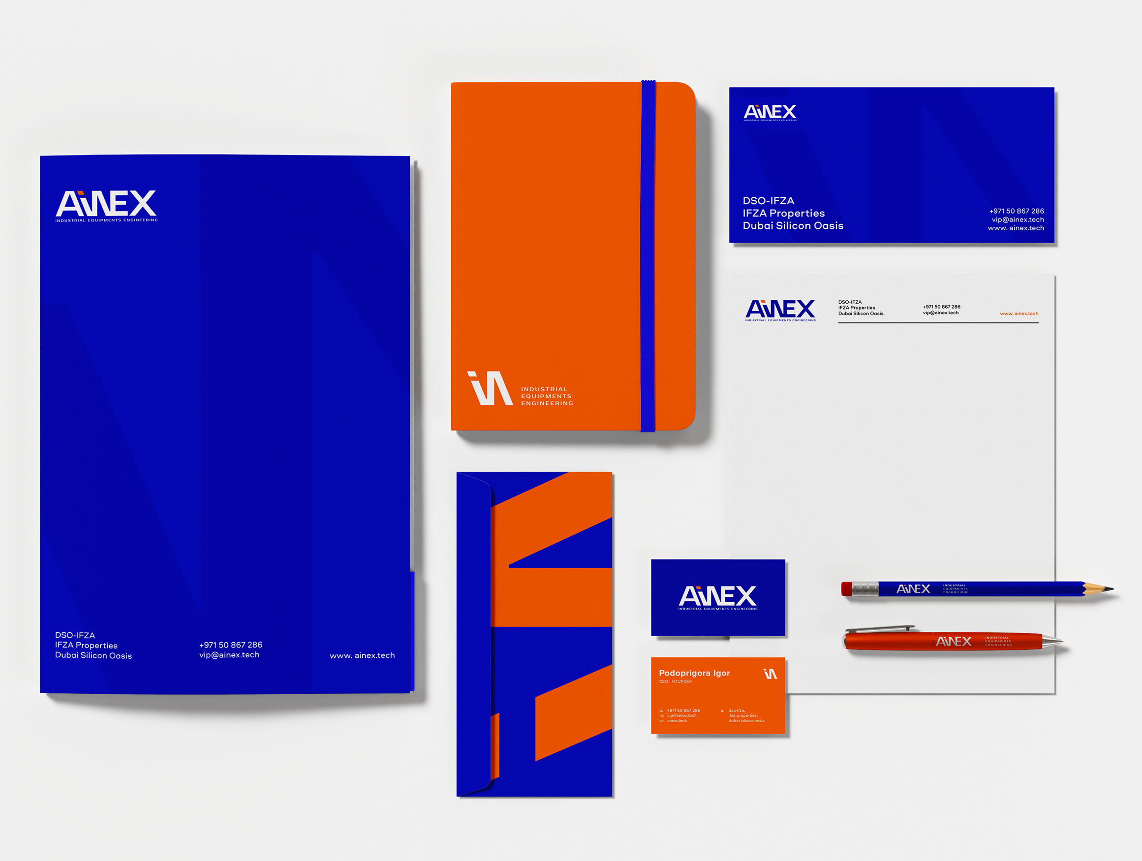 AINEX | Дизайн логотипа — Изображение №10 — Брендинг на Dprofile