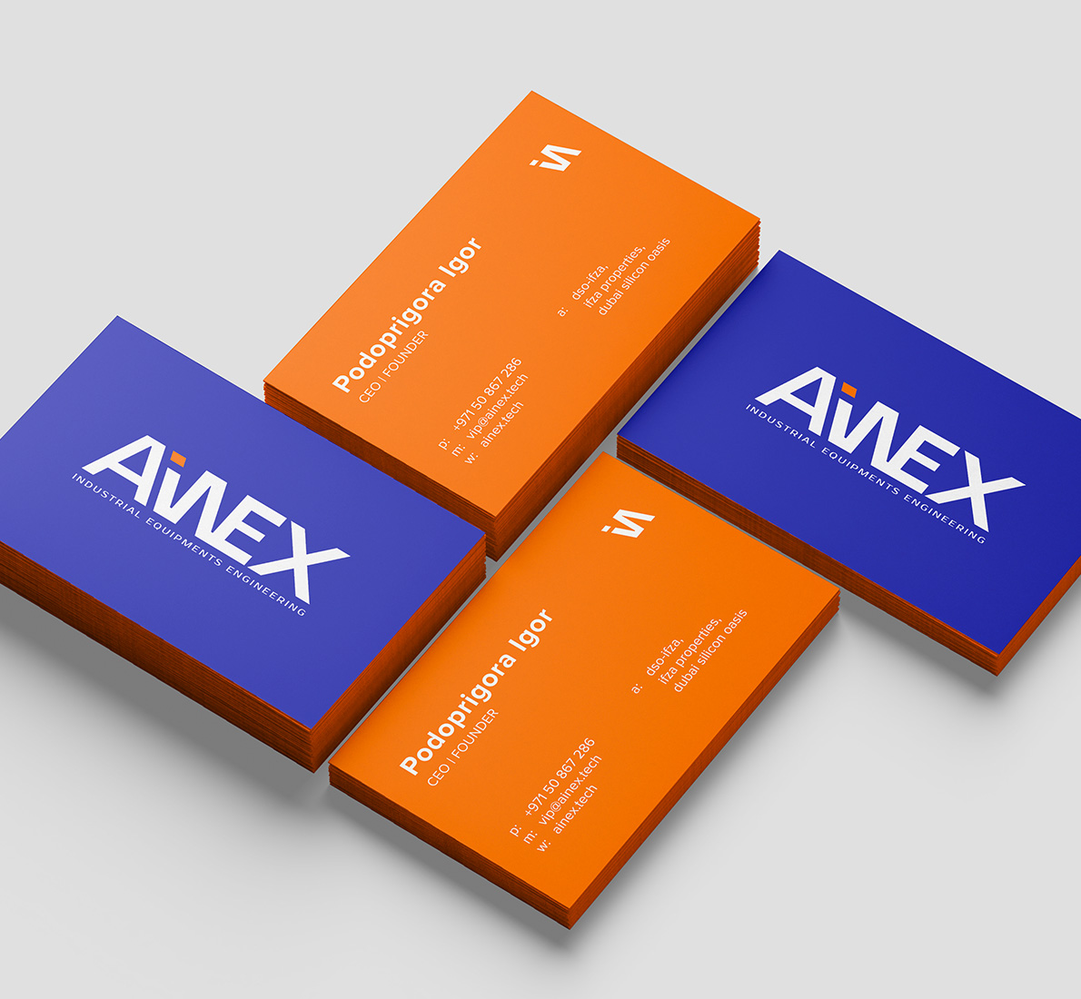 AINEX | Дизайн логотипа — Изображение №6 — Брендинг на Dprofile