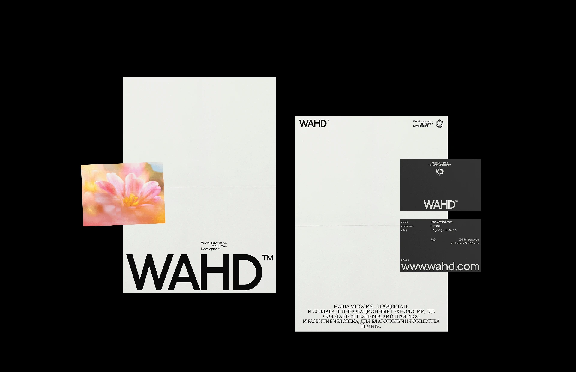 WAHD Accociation — Visual identity — Изображение №4 — Брендинг на Dprofile