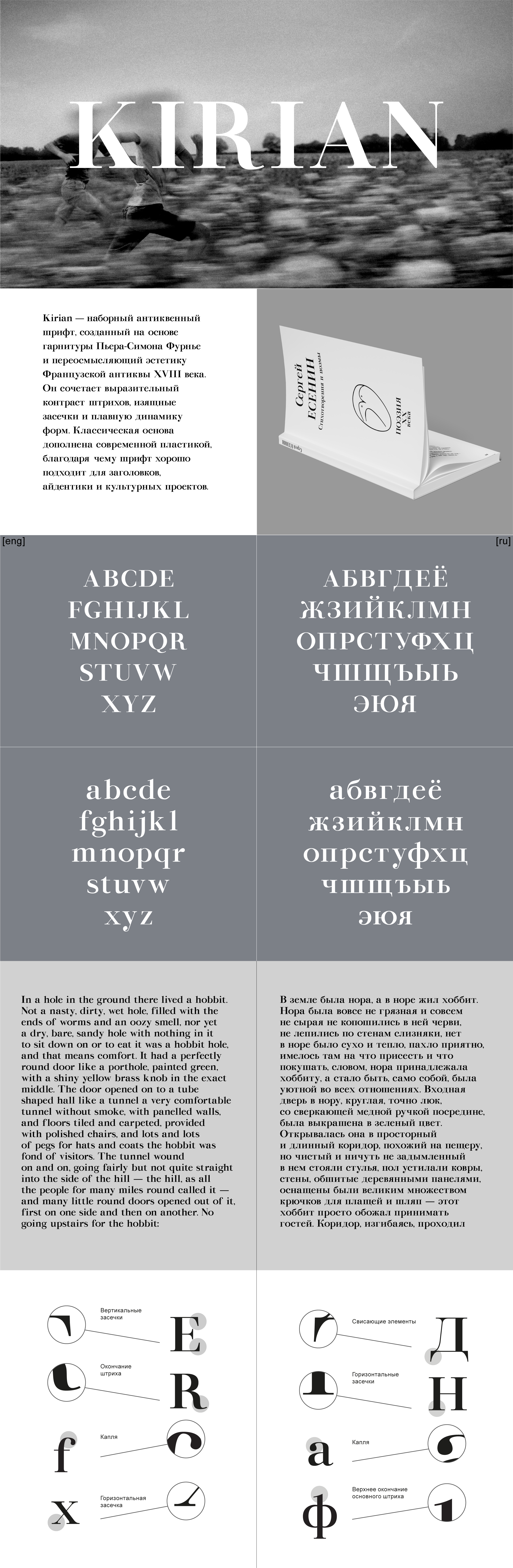 Шрифт Kirian — Изображение №1 — Графика на Dprofile